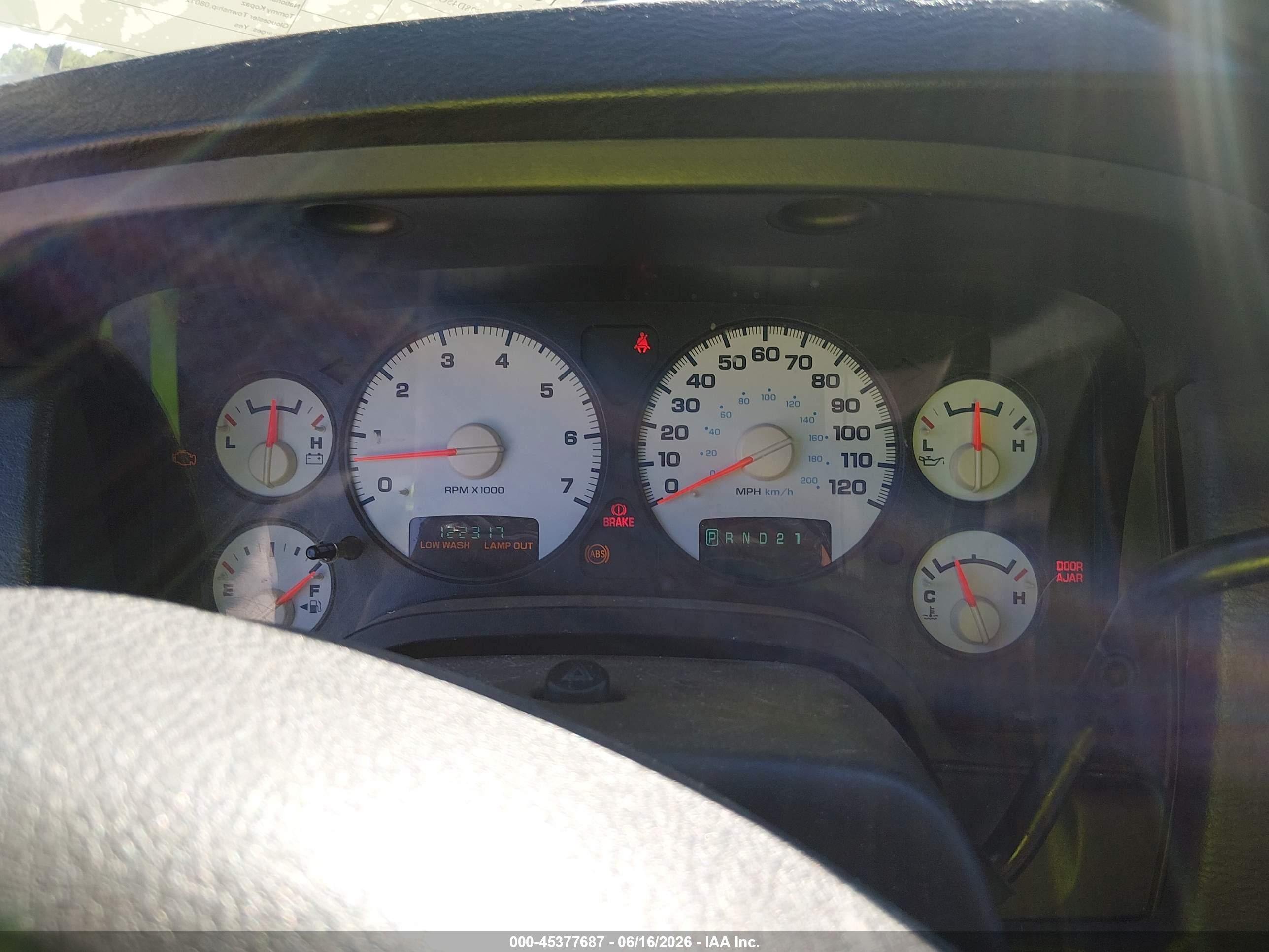 2005 Dodge Ram 2500 Slt/laramie Черный vin: 3D7KS28D45G819561