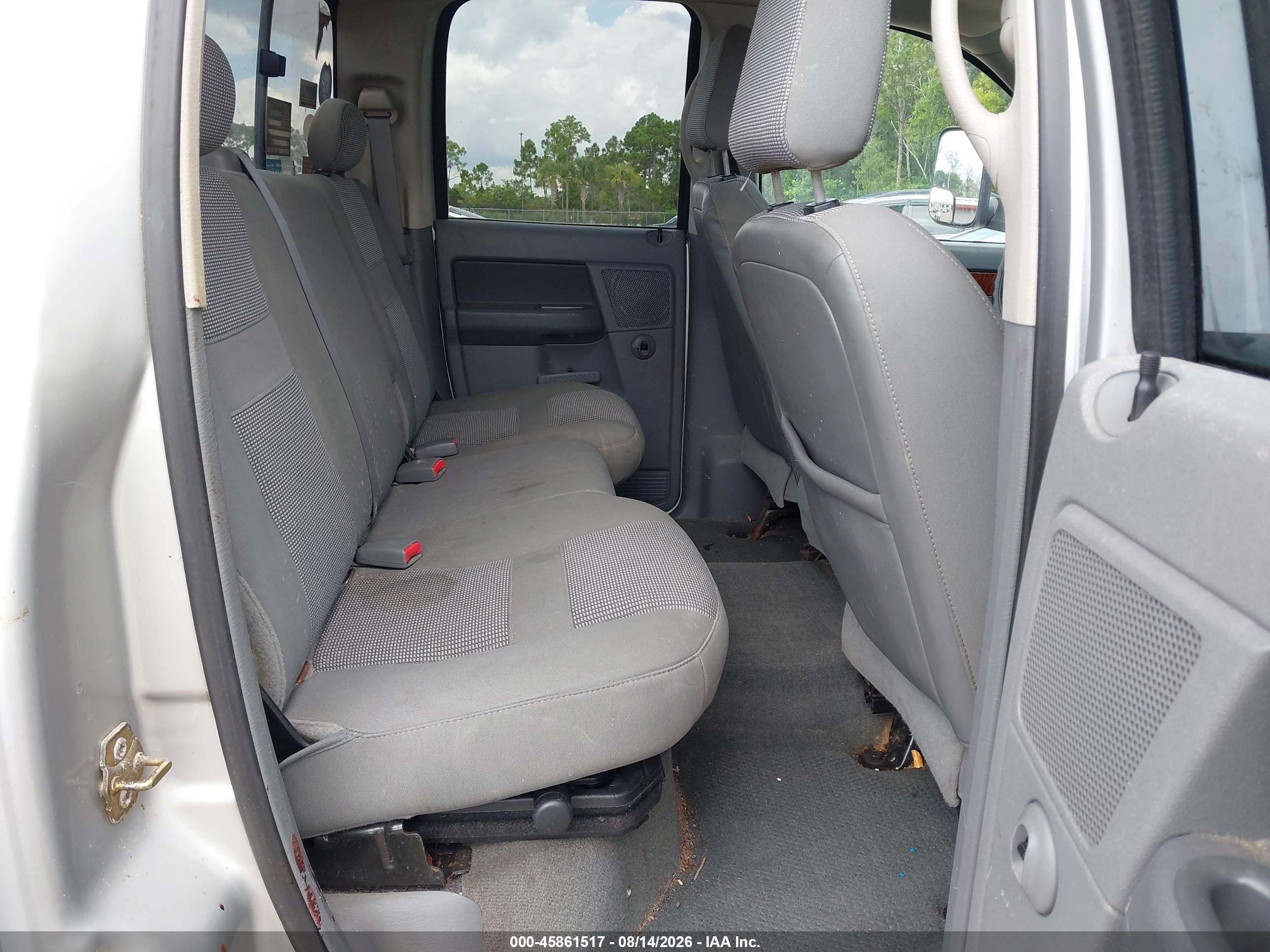 2006 Dodge Ram 2500 Slt/trx4 Off Road/sport/power Wagon Серебряный vin: 3D7KS28D46G139077