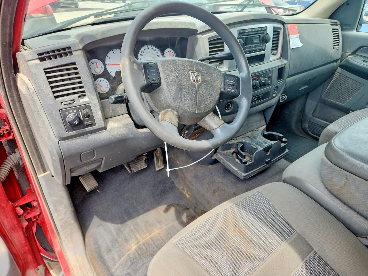 2008 Dodge Ram 2500 St Red vin: 3D7KS28D58G191420