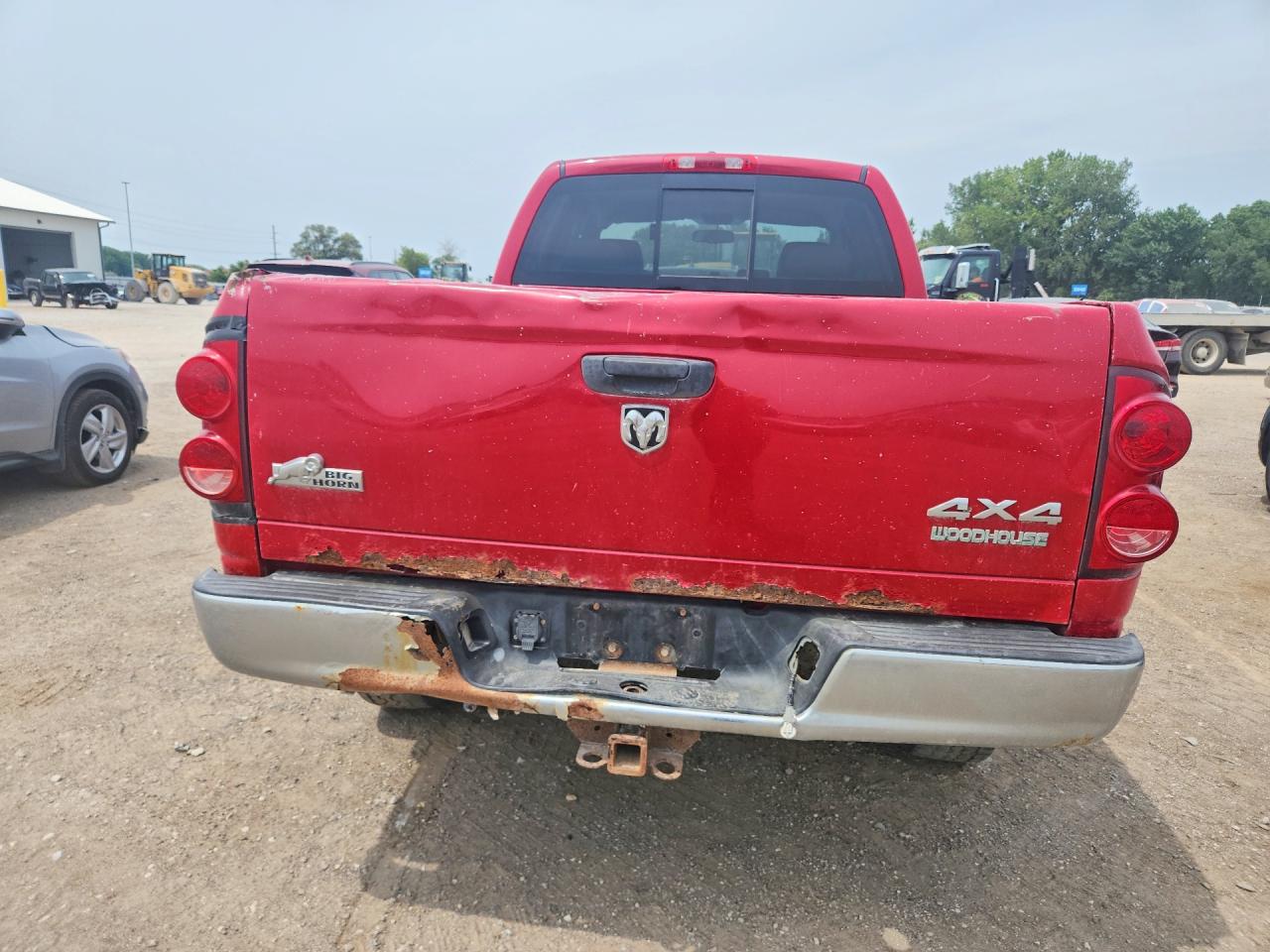 2008 Dodge Ram 2500 St Red vin: 3D7KS28D58G191420