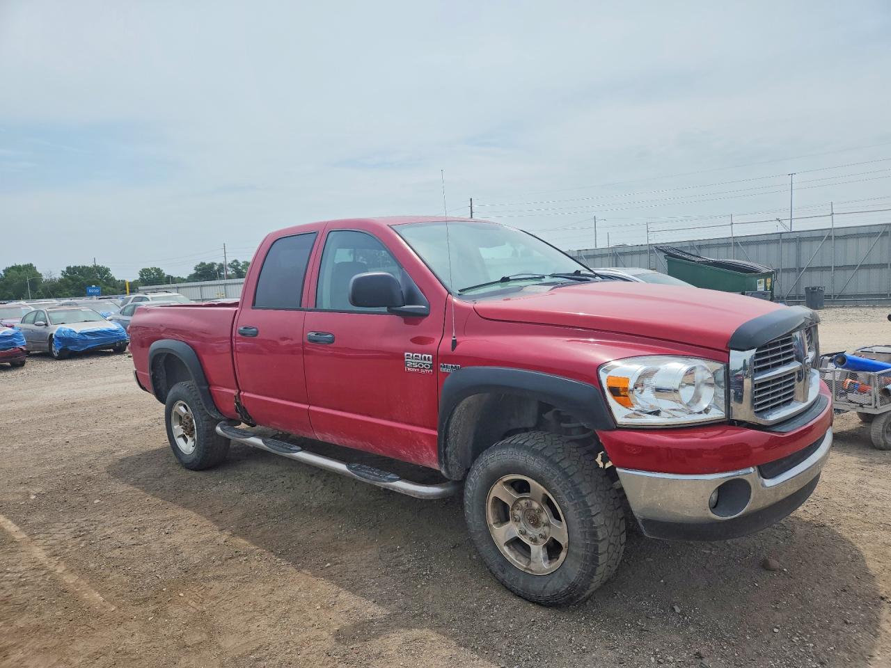 2008 Dodge Ram 2500 St Red vin: 3D7KS28D58G191420