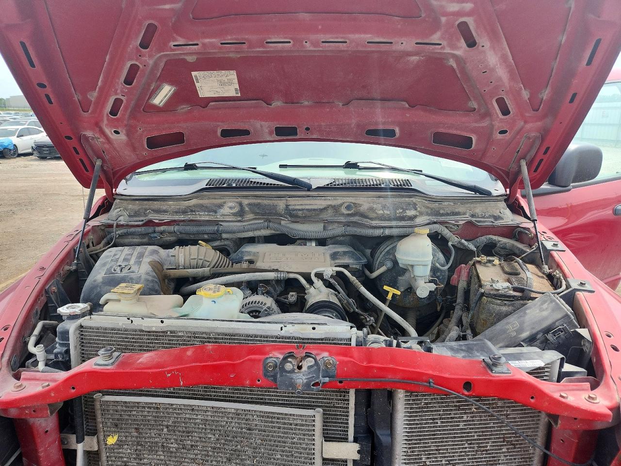 2008 Dodge Ram 2500 St Red vin: 3D7KS28D58G191420