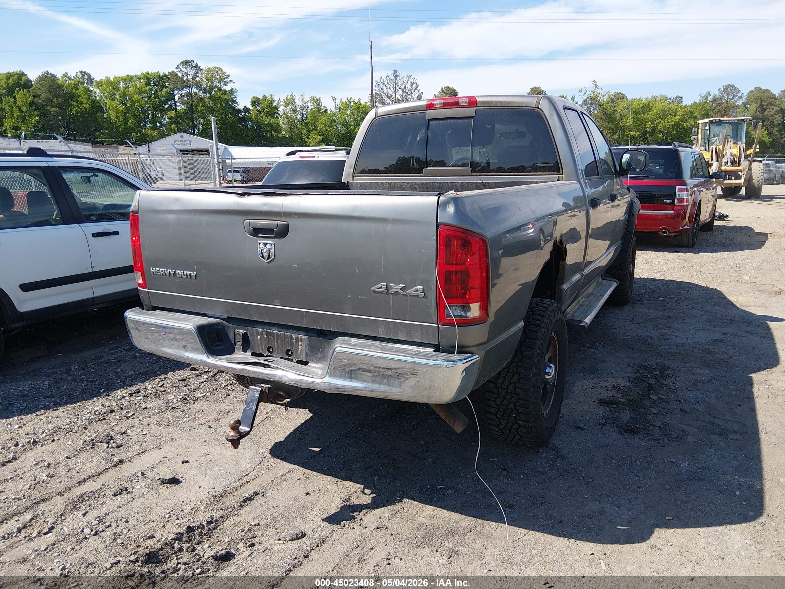 2005 Dodge Ram 2500 St Gray vin: 3D7KS28D65G734480