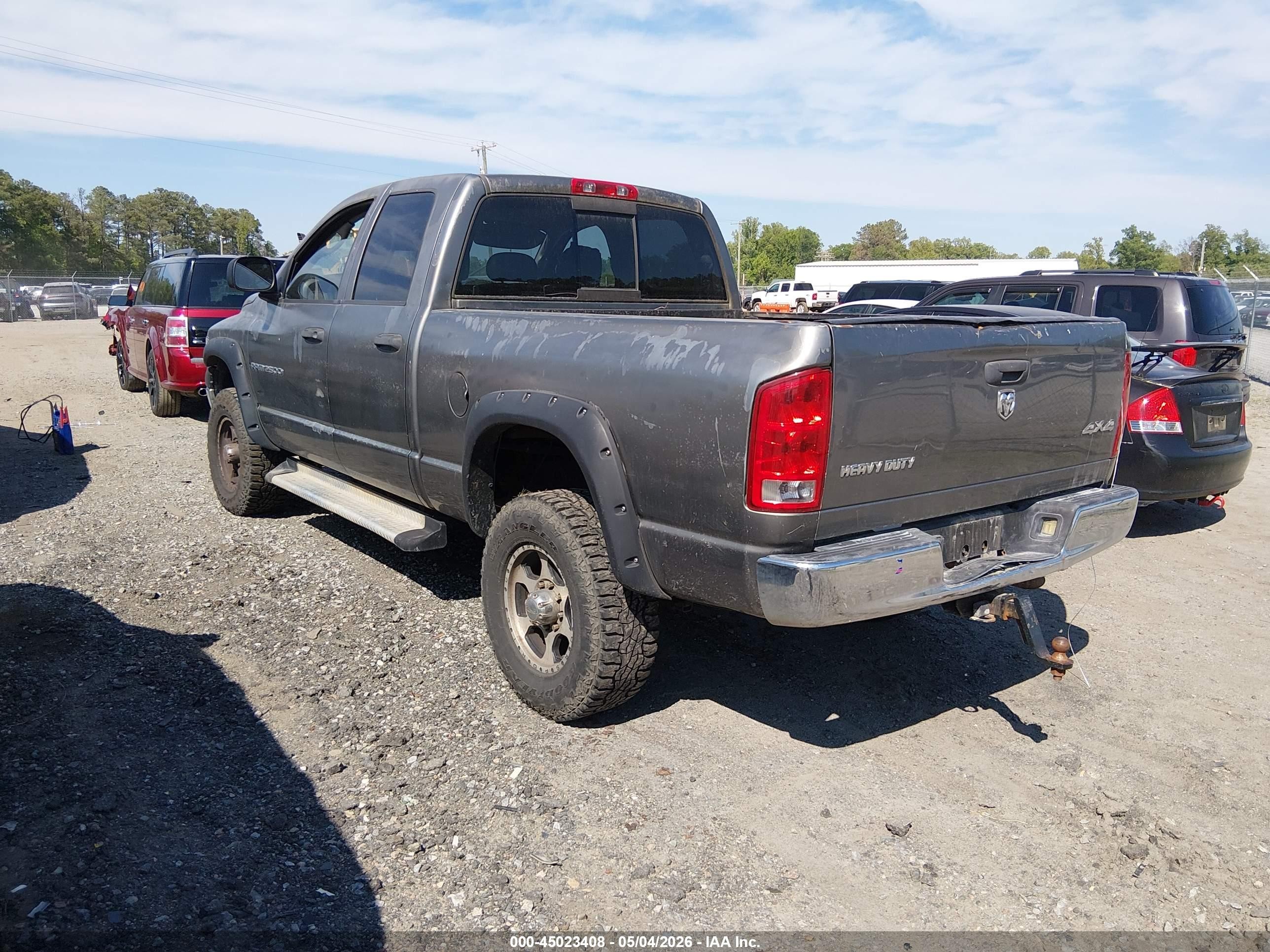 2005 Dodge Ram 2500 St Gray vin: 3D7KS28D65G734480