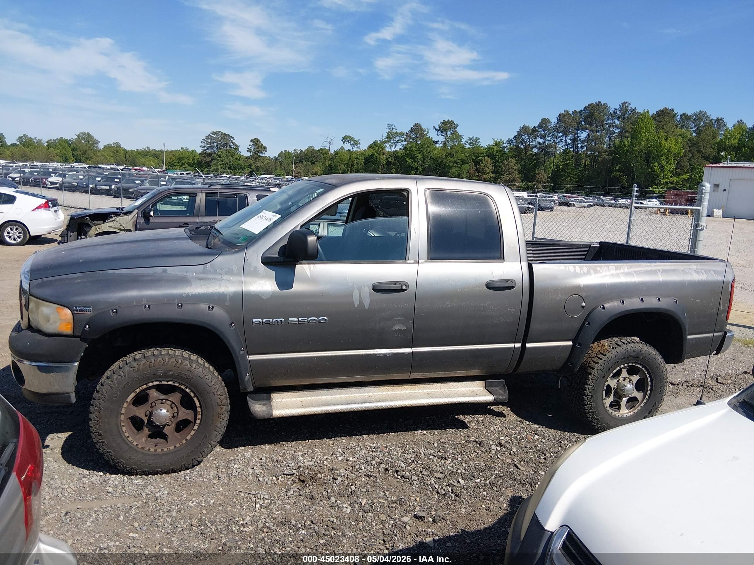 2005 Dodge Ram 2500 St Gray vin: 3D7KS28D65G734480