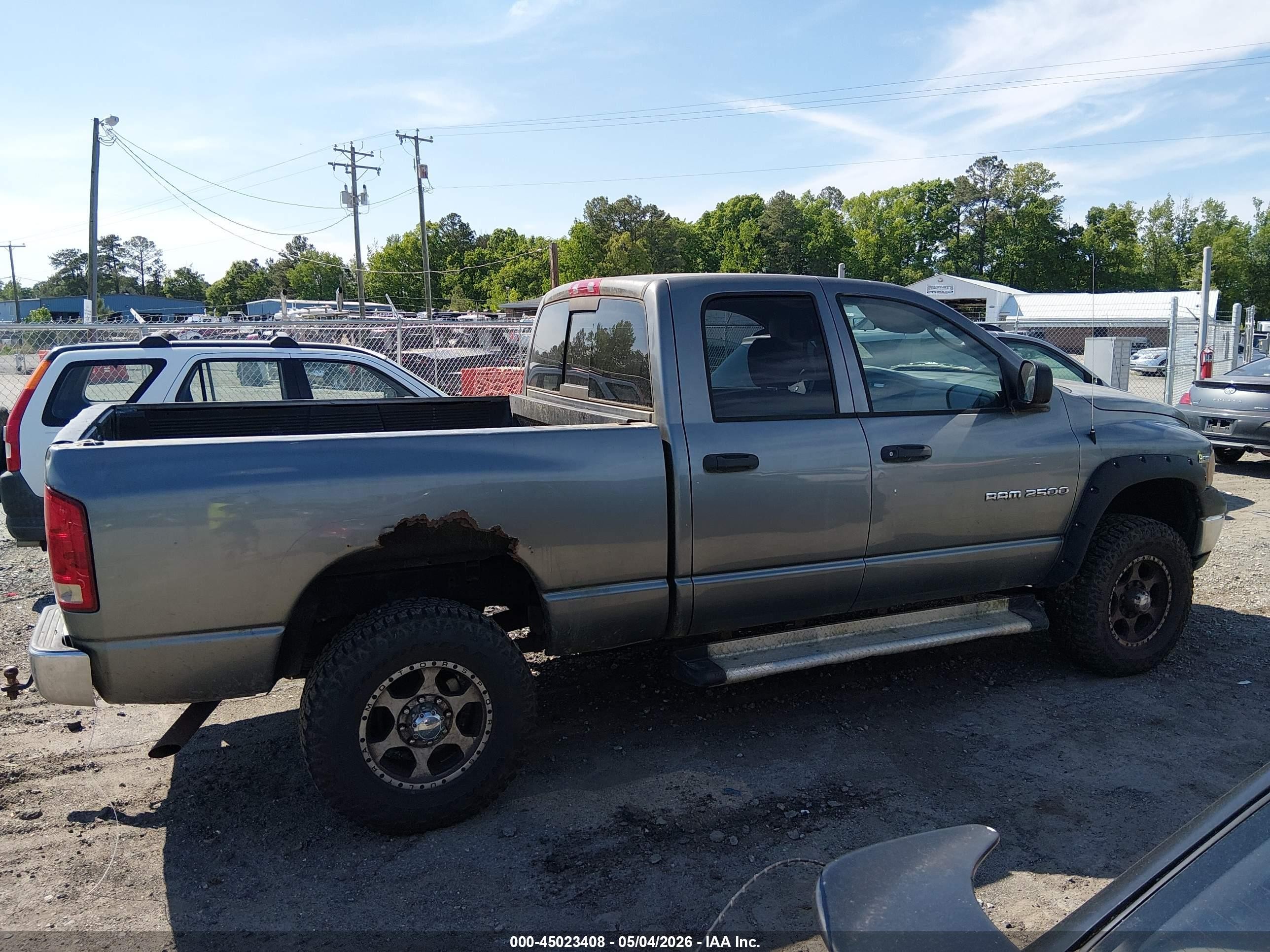 2005 Dodge Ram 2500 St Gray vin: 3D7KS28D65G734480