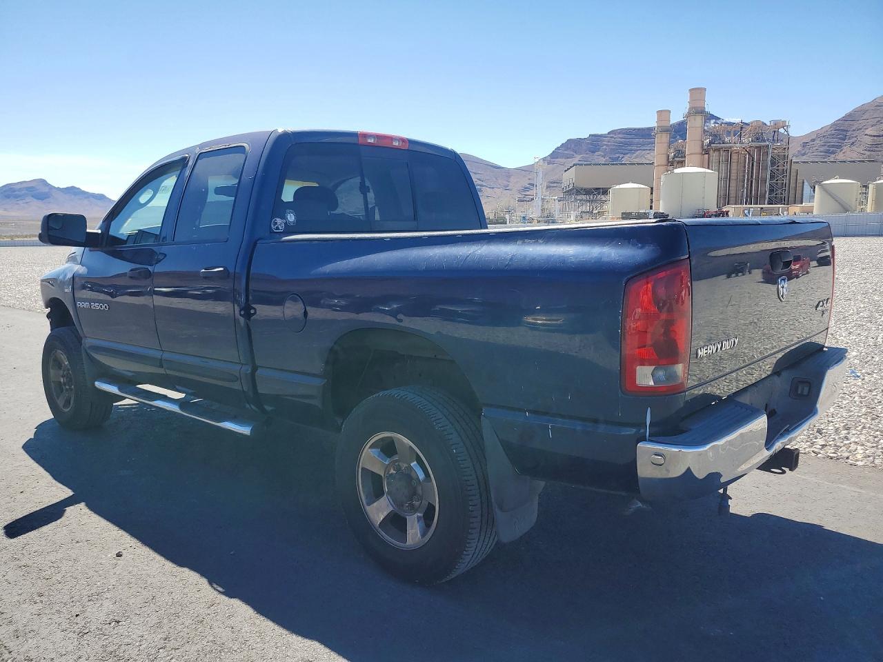 2006 Dodge Ram 2500 St Blue vin: 3D7KS28D76G123309