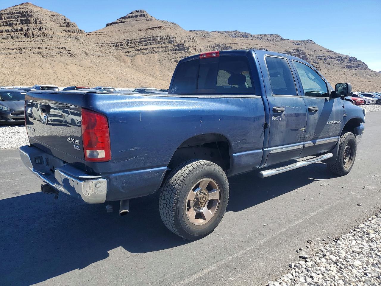 2006 Dodge Ram 2500 St Blue vin: 3D7KS28D76G123309