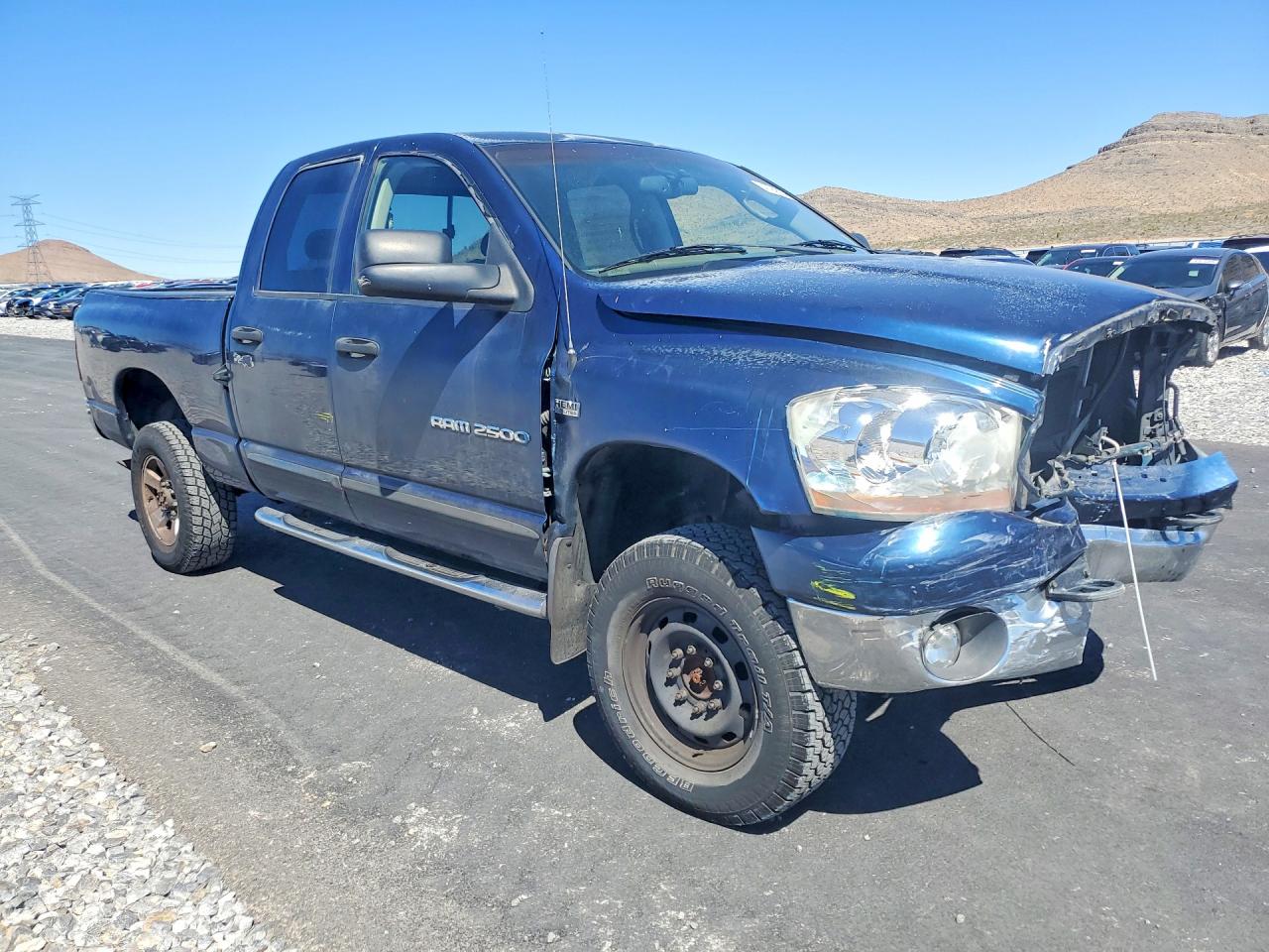 2006 Dodge Ram 2500 St Blue vin: 3D7KS28D76G123309