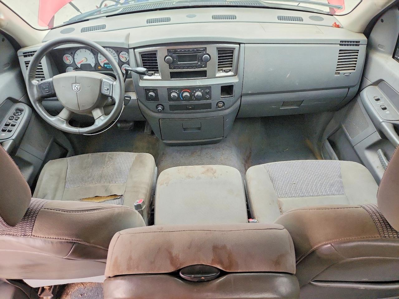 2006 Dodge Ram 2500 St Red vin: 3D7KS28D76G123973