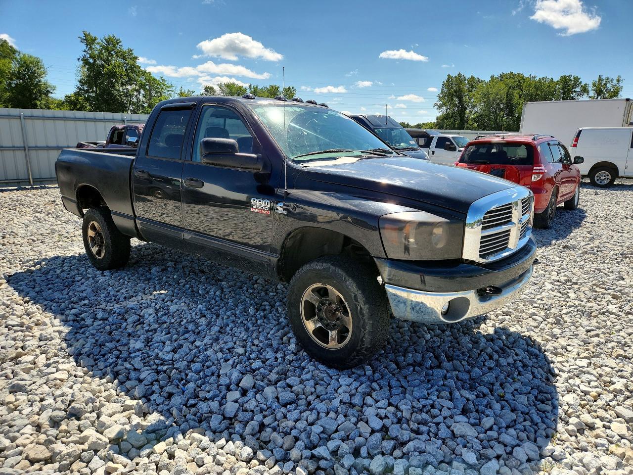 2007 Dodge Ram 2500 St Black vin: 3D7KS28D77G766681