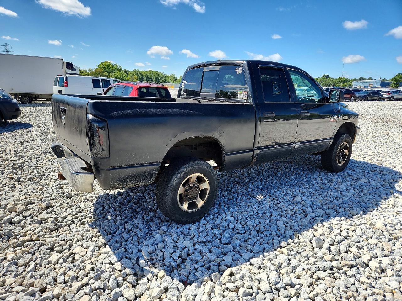 2007 Dodge Ram 2500 St Black vin: 3D7KS28D77G766681