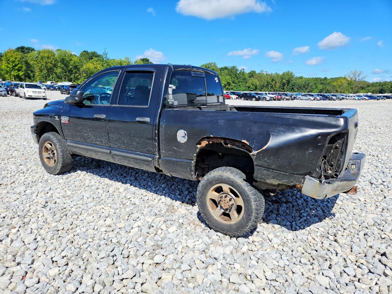 2007 Dodge Ram 2500 St Black vin: 3D7KS28D77G766681