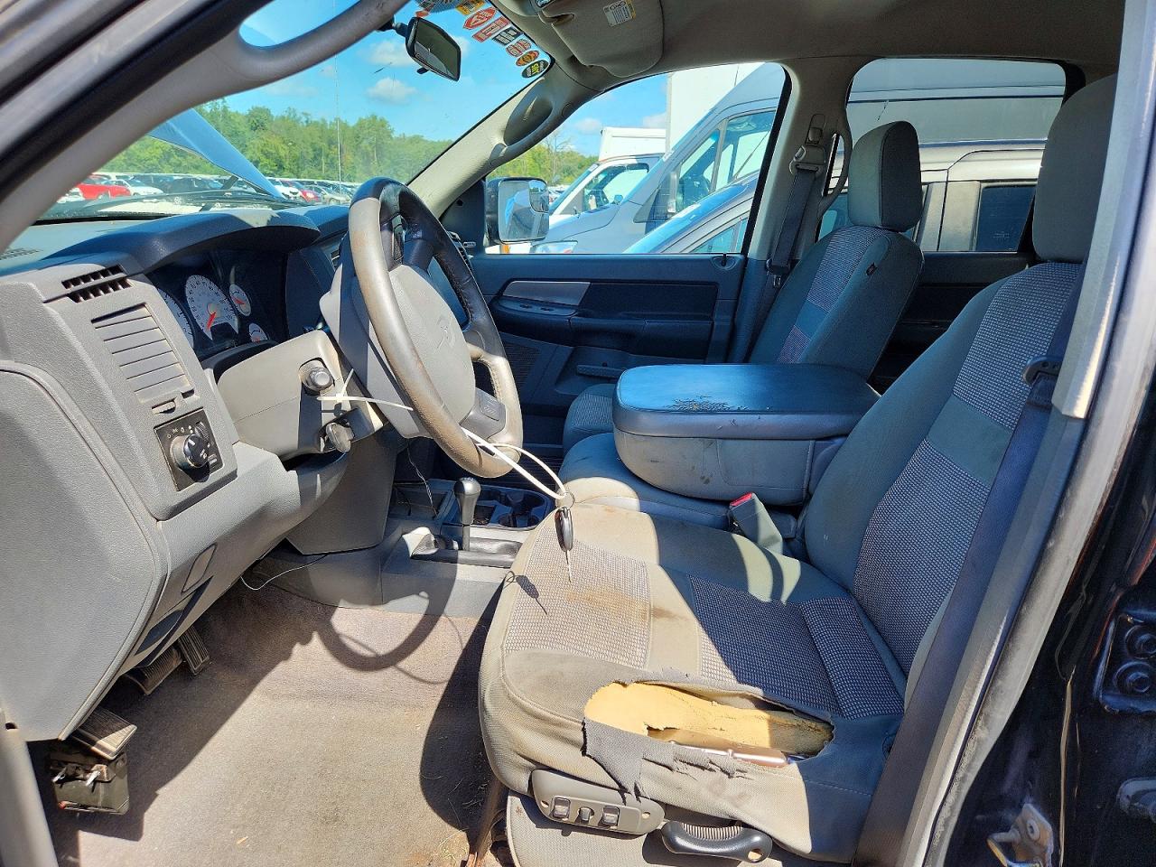 2007 Dodge Ram 2500 St Black vin: 3D7KS28D77G766681