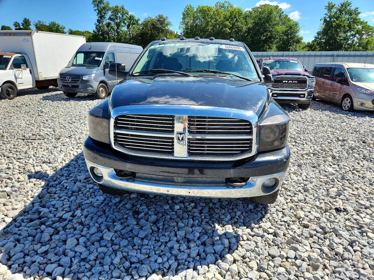 2007 Dodge Ram 2500 St Black vin: 3D7KS28D77G766681