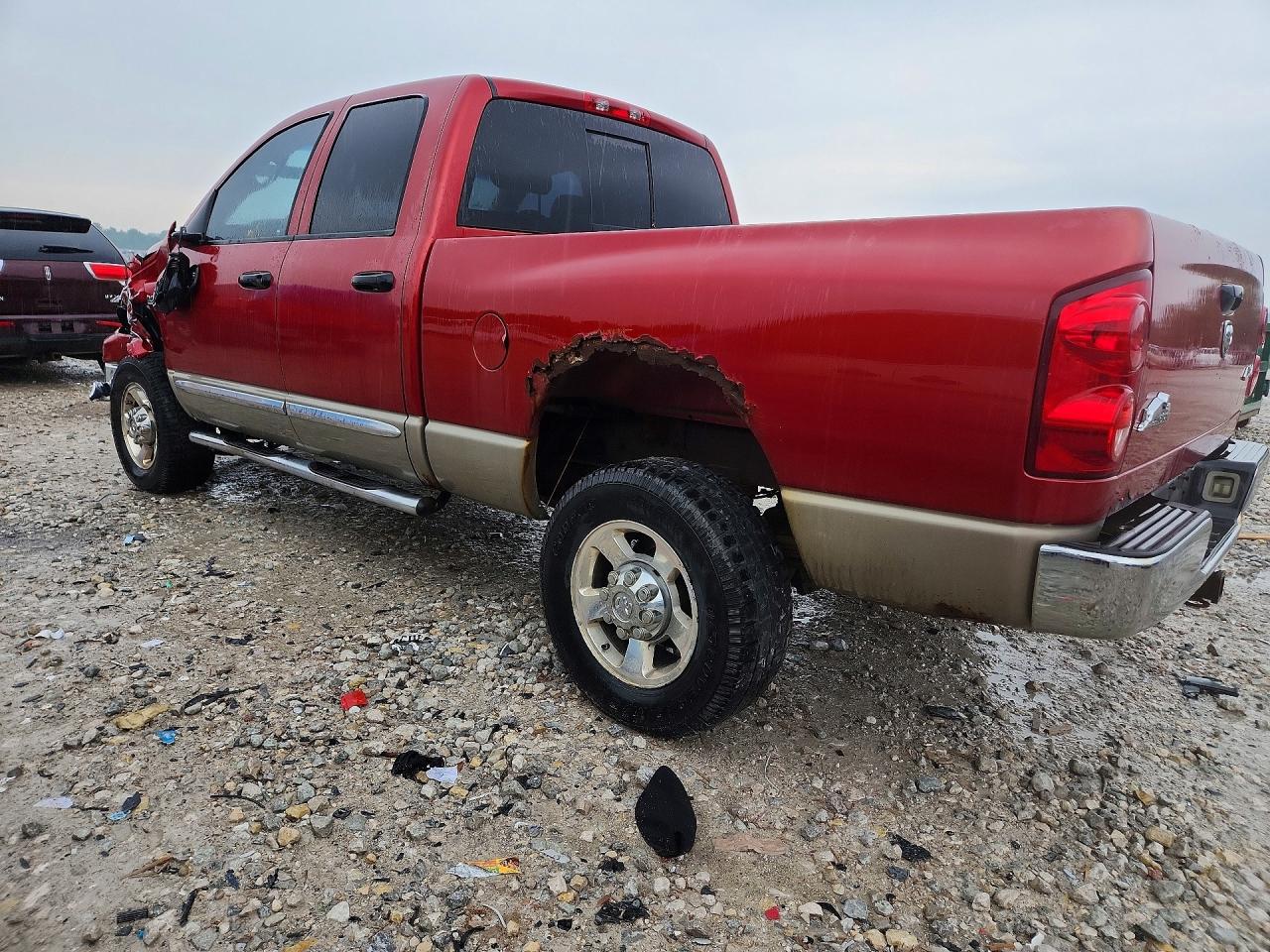 2008 Dodge Ram 2500 St Burgundy vin: 3D7KS28D78G165787