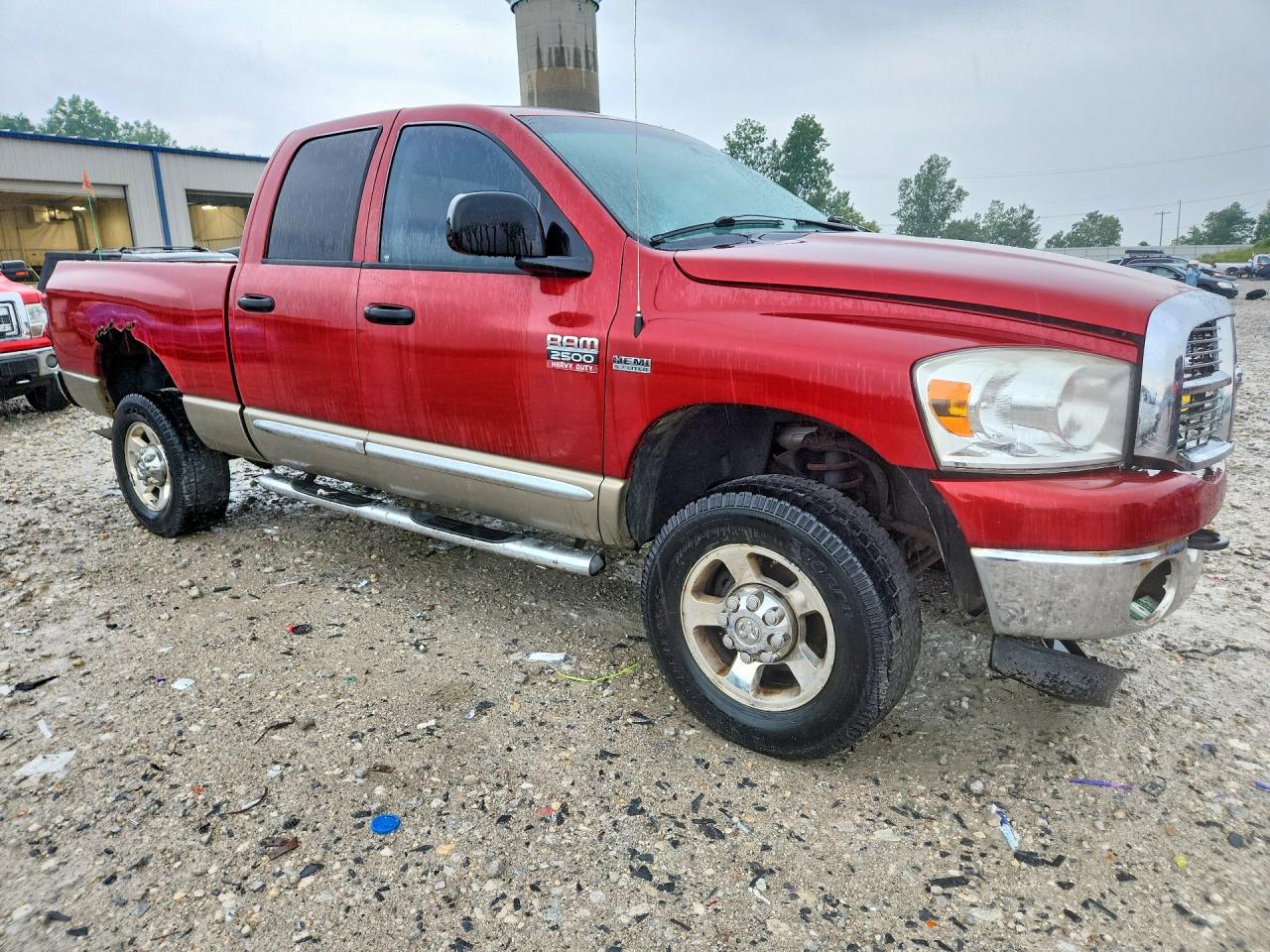 2008 Dodge Ram 2500 St Burgundy vin: 3D7KS28D78G165787
