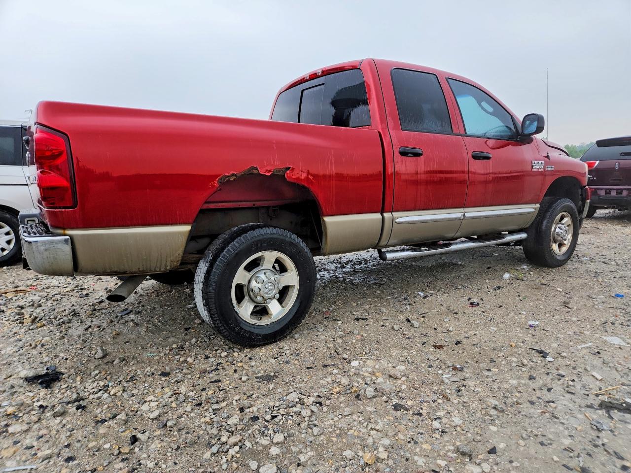 2008 Dodge Ram 2500 St Burgundy vin: 3D7KS28D78G165787
