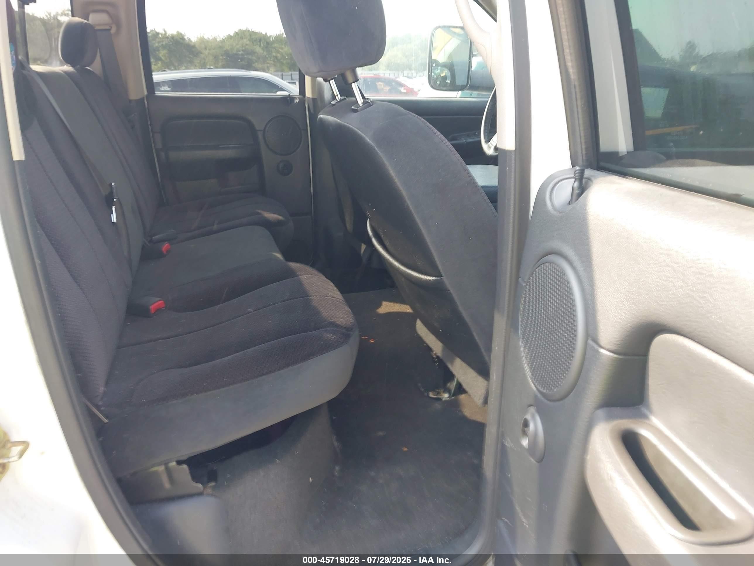 2005 Dodge Ram 2500 Slt/laramie White vin: 3D7KS28D85G850795