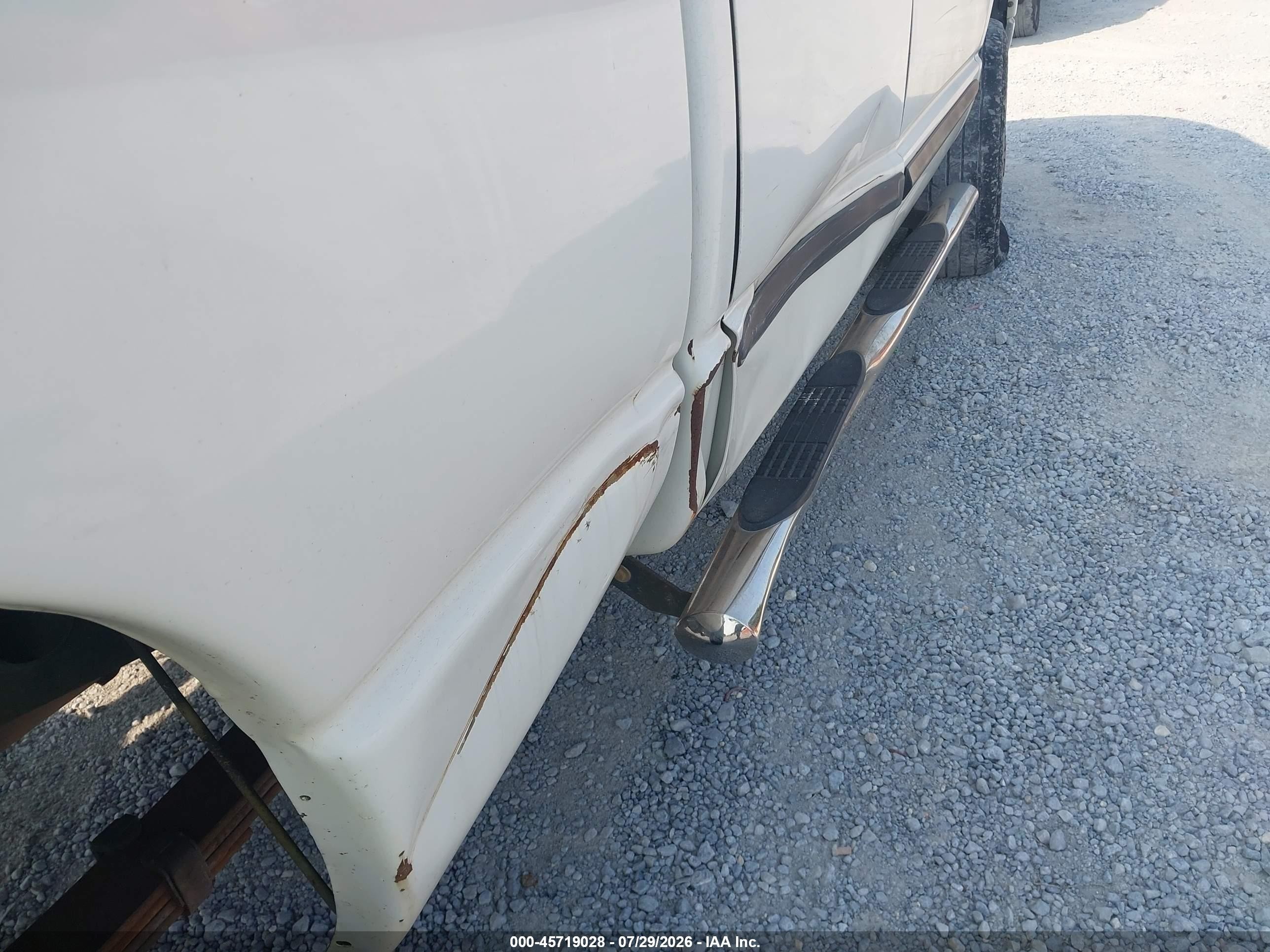 2005 Dodge Ram 2500 Slt/laramie White vin: 3D7KS28D85G850795