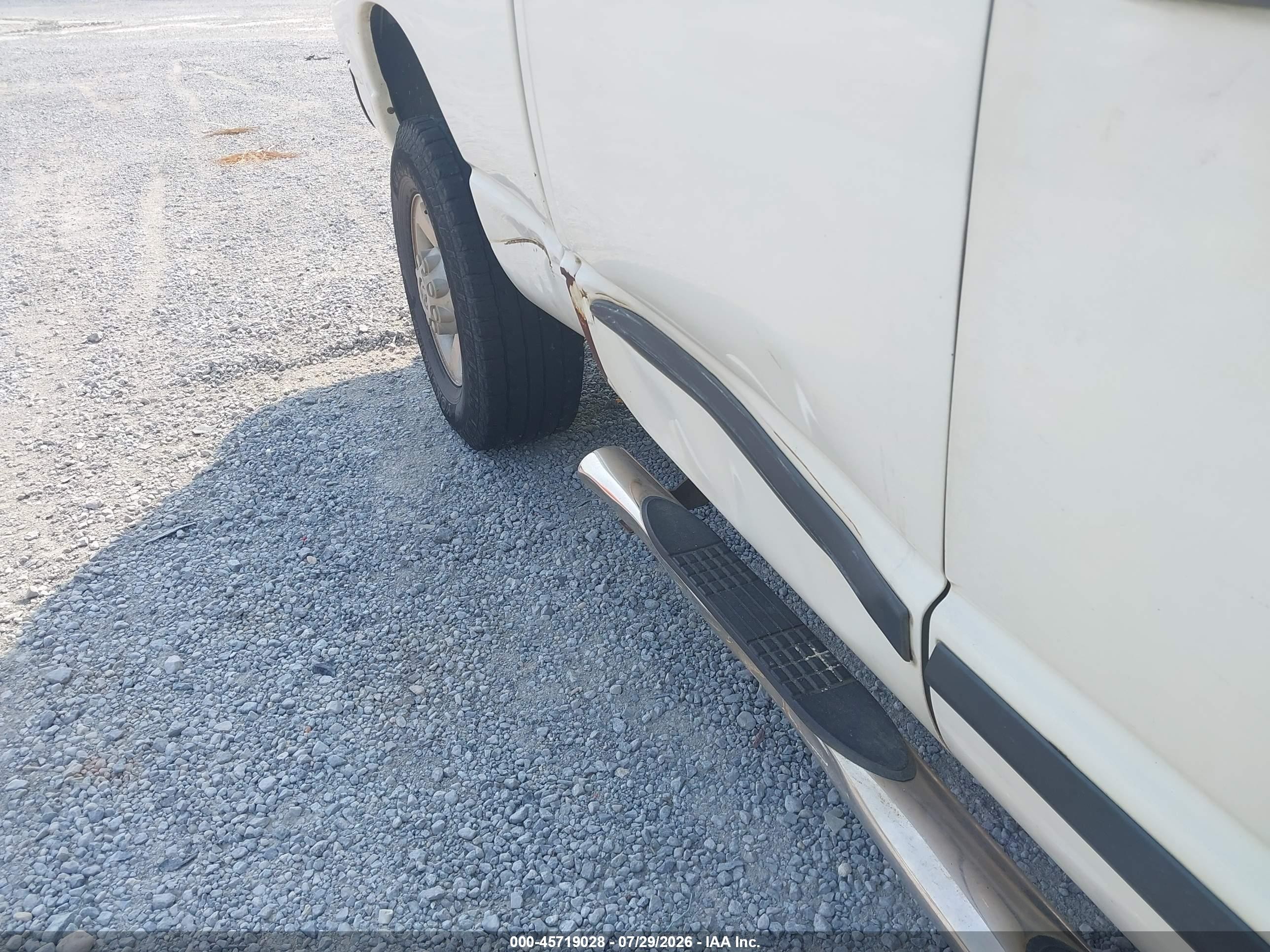 2005 Dodge Ram 2500 Slt/laramie White vin: 3D7KS28D85G850795