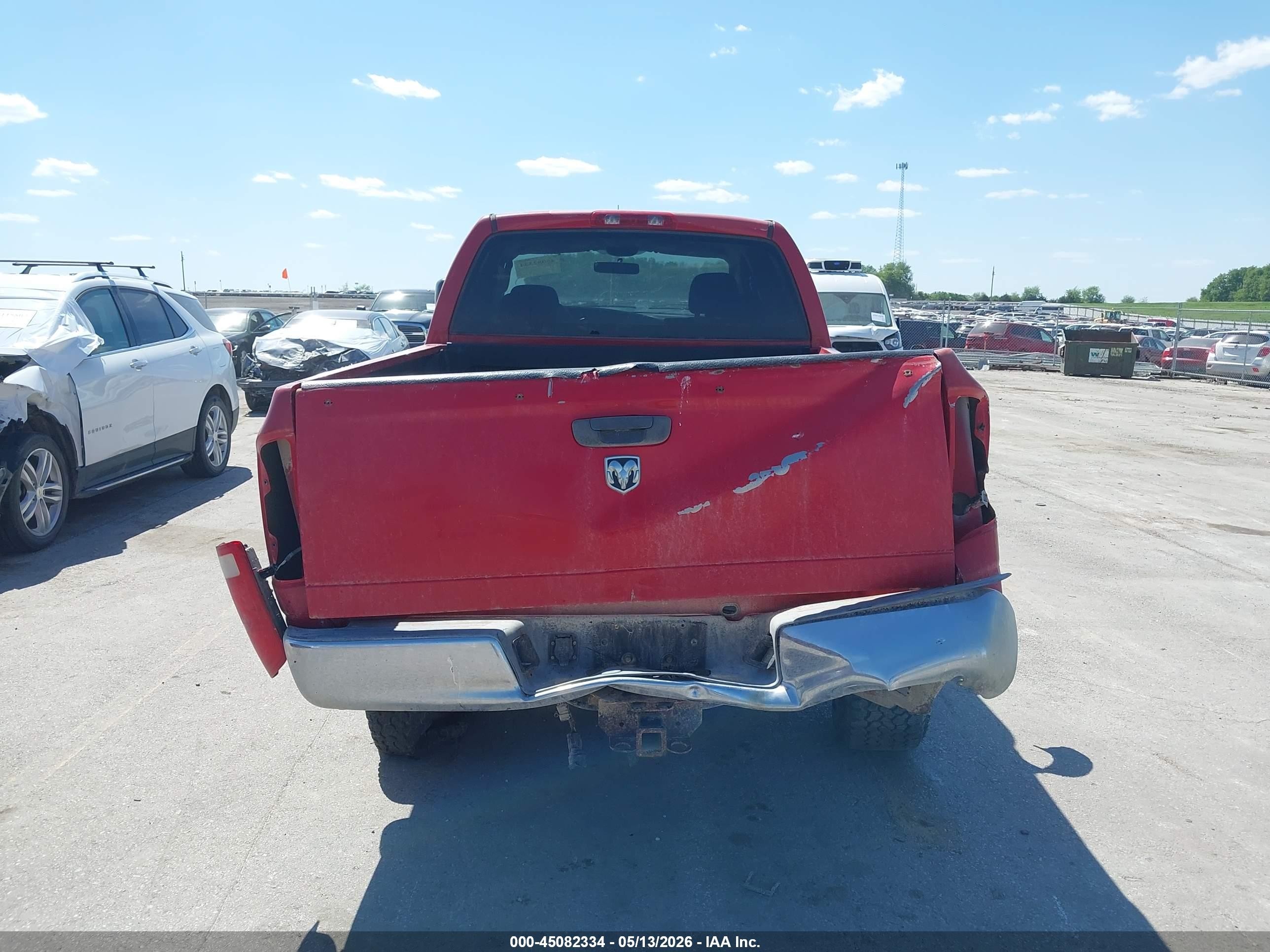 2005 Dodge Ram 2500 Slt/laramie Red vin: 3D7KS28D85G900353