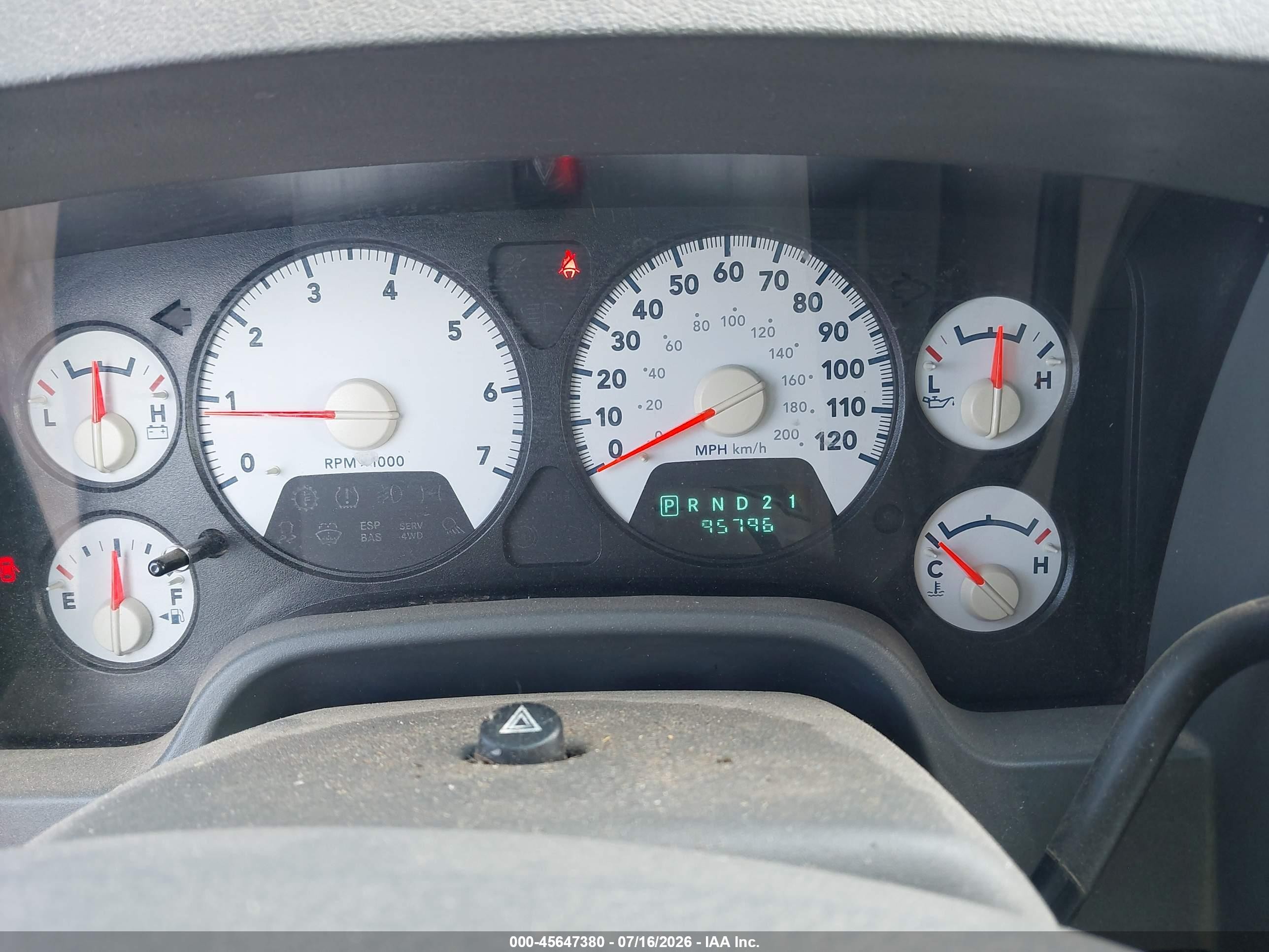 2006 Dodge Ram 2500 Slt/trx4 Off Road/sport/power Wagon Black vin: 3D7KS28D86G109578