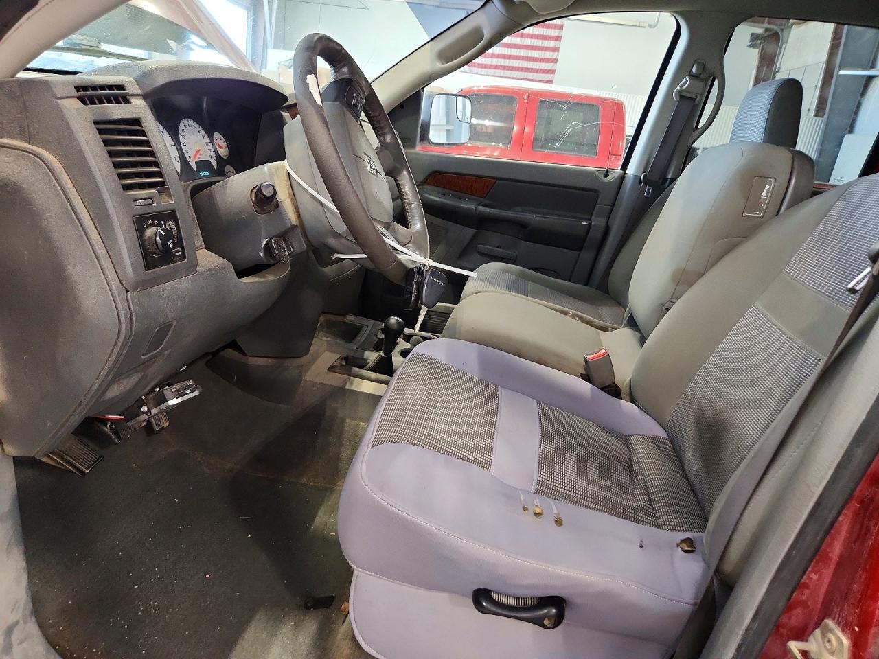 2006 Dodge Ram 2500 St Красный vin: 3D7KS28D86G140121