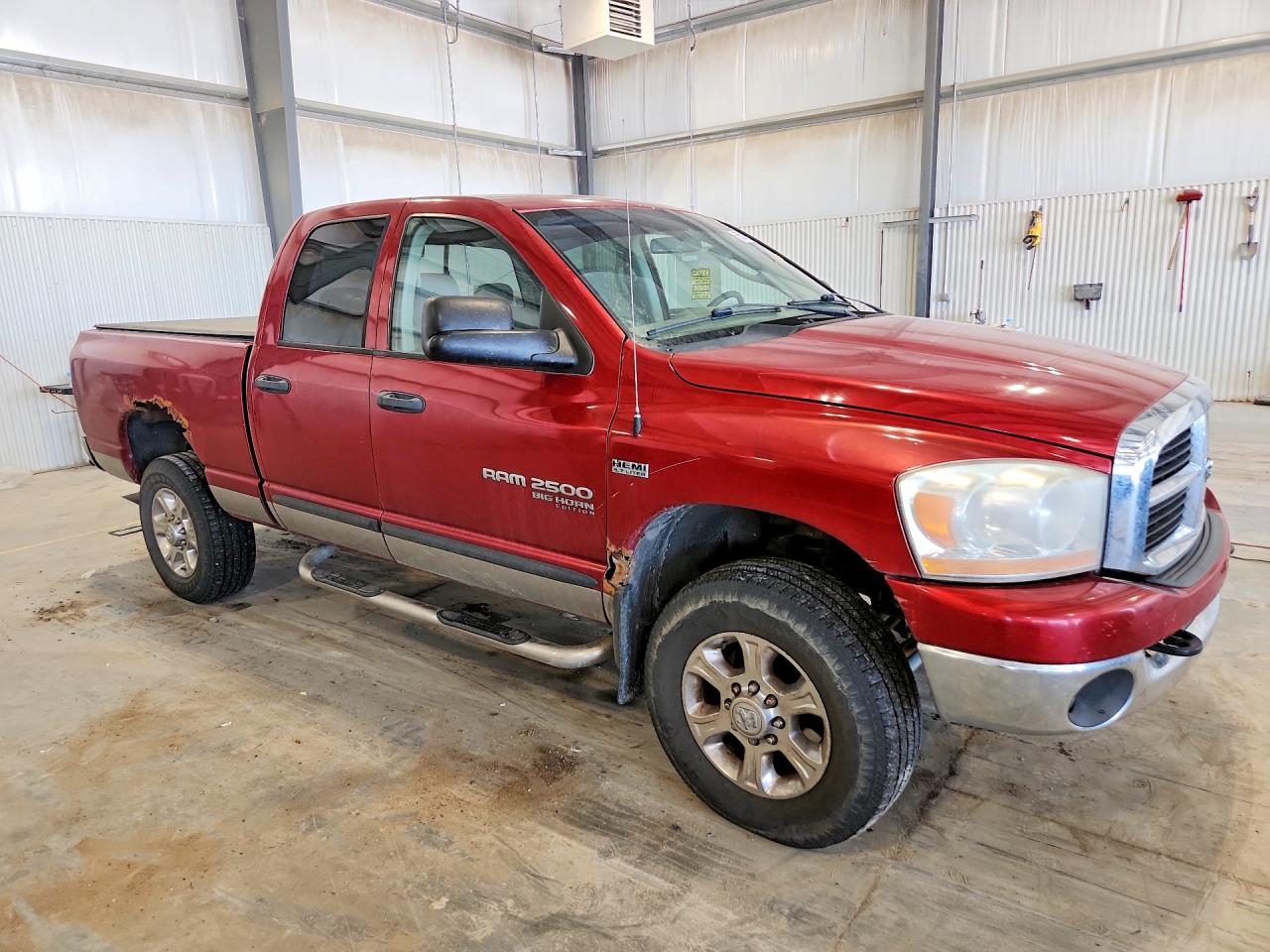 2006 Dodge Ram 2500 St Красный vin: 3D7KS28D86G140121