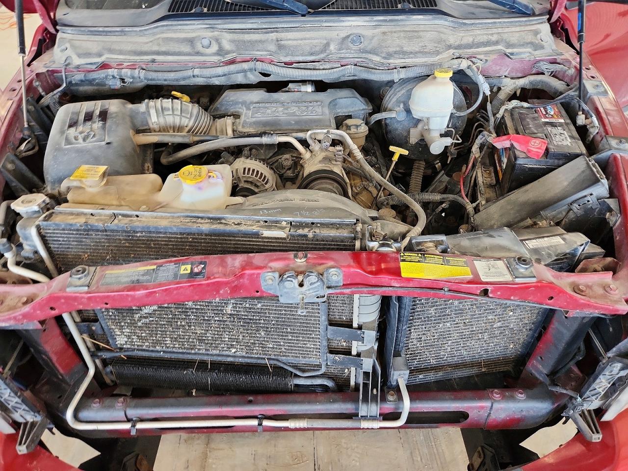2006 Dodge Ram 2500 St Красный vin: 3D7KS28D86G140121