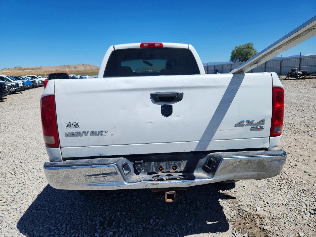 2006 Dodge Ram 2500 St White vin: 3D7KS28D86G281013
