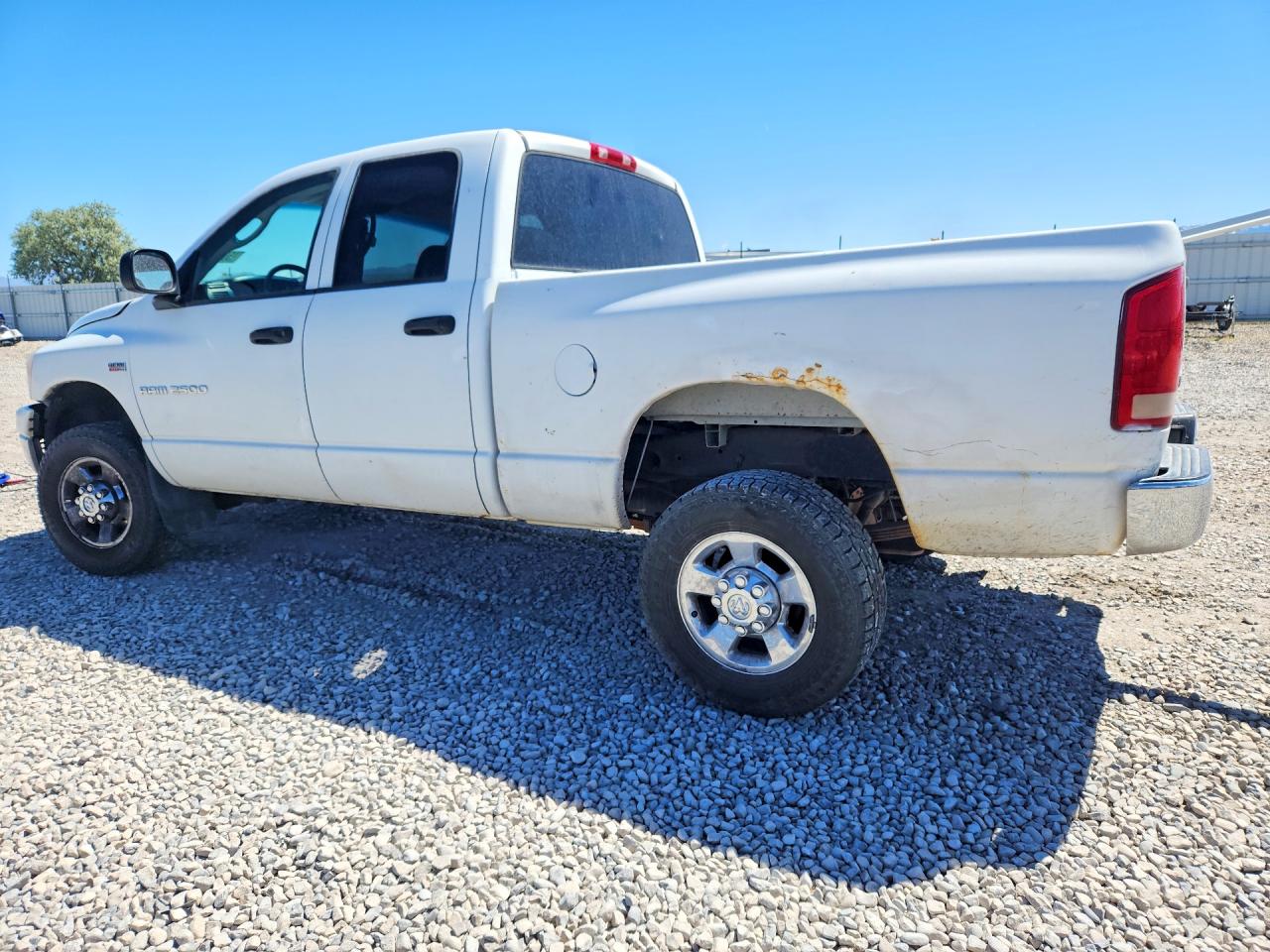 2006 Dodge Ram 2500 St White vin: 3D7KS28D86G281013