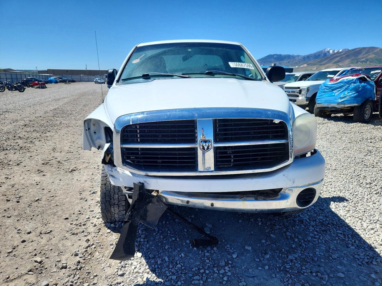 2006 Dodge Ram 2500 St White vin: 3D7KS28D86G281013