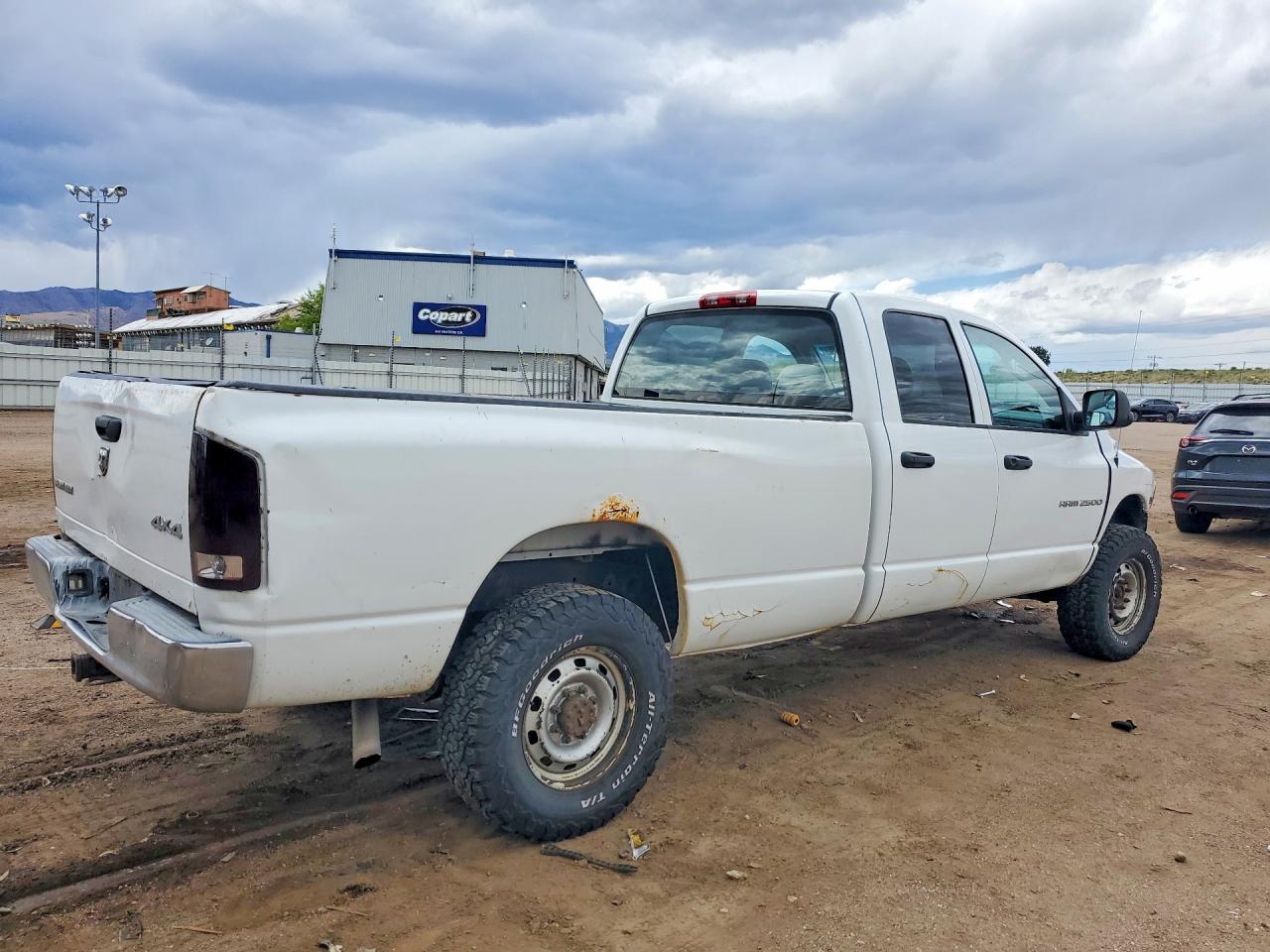2005 Dodge Ram 2500 St White vin: 3D7KS28D95G857917