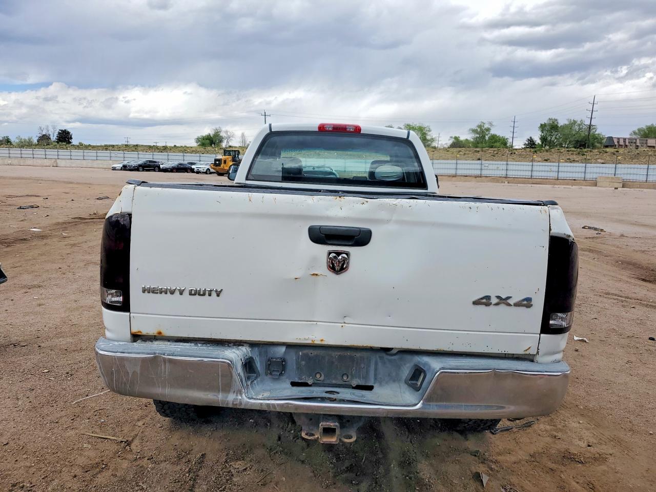 2005 Dodge Ram 2500 St White vin: 3D7KS28D95G857917
