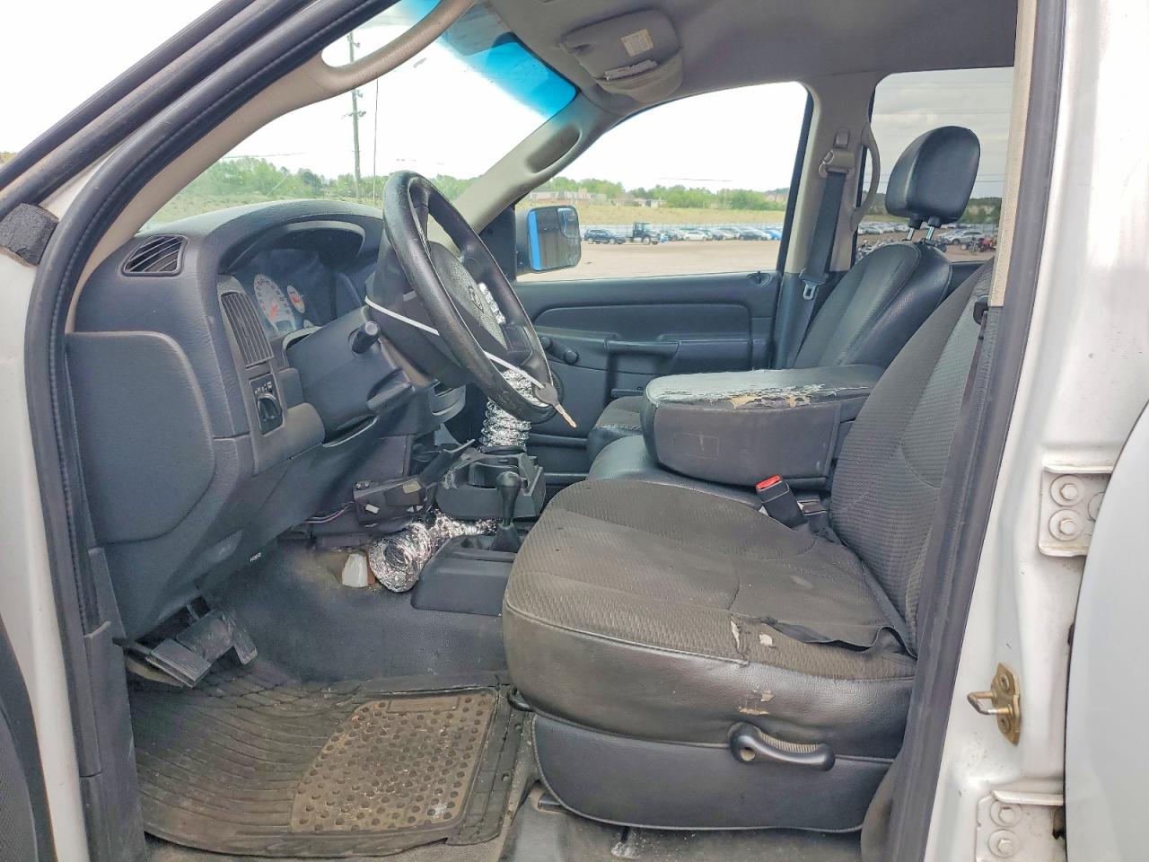2005 Dodge Ram 2500 St White vin: 3D7KS28D95G857917