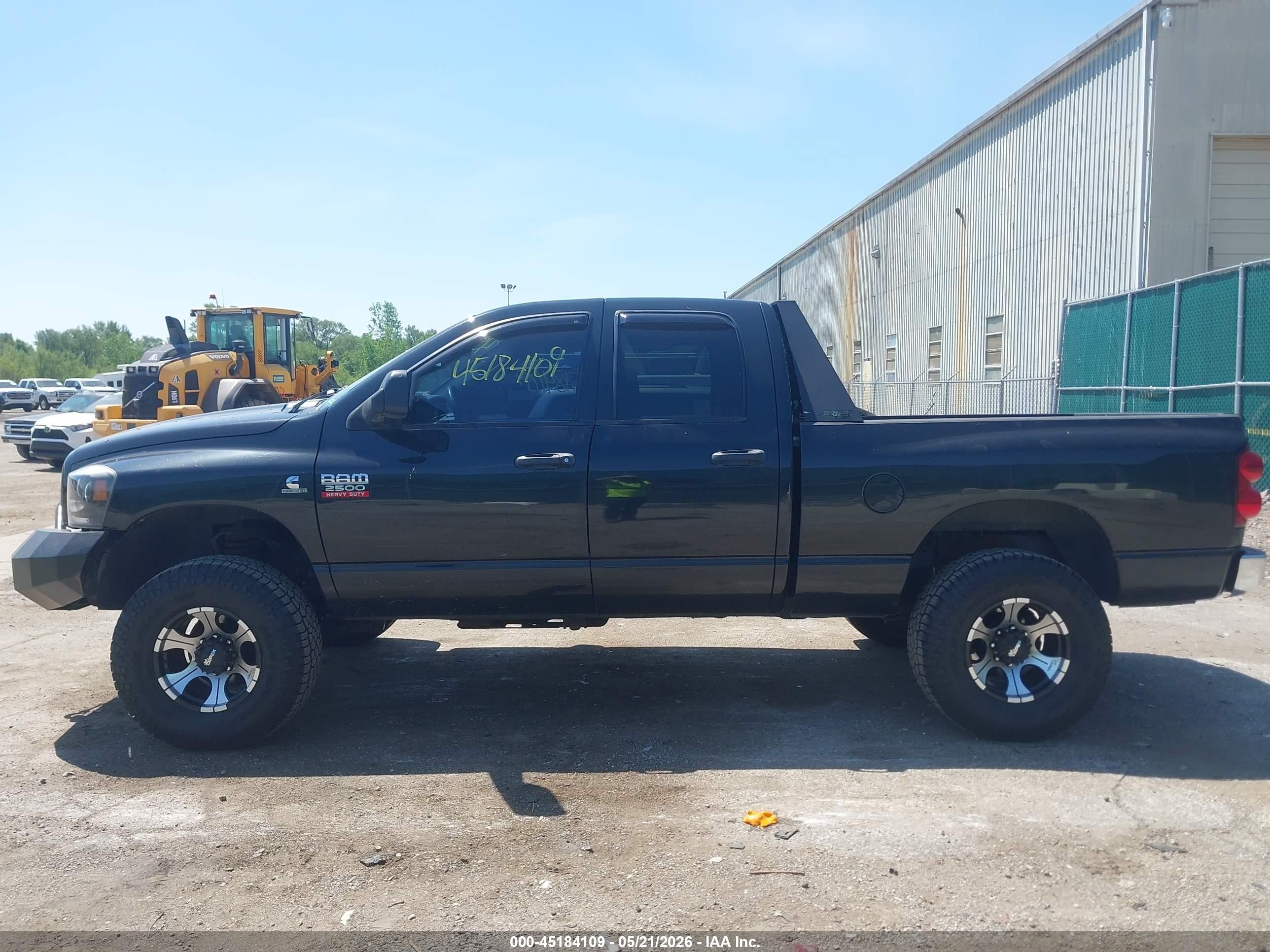 2009 Dodge Ram 2500 Slt Black vin: 3D7KS28L19G523927