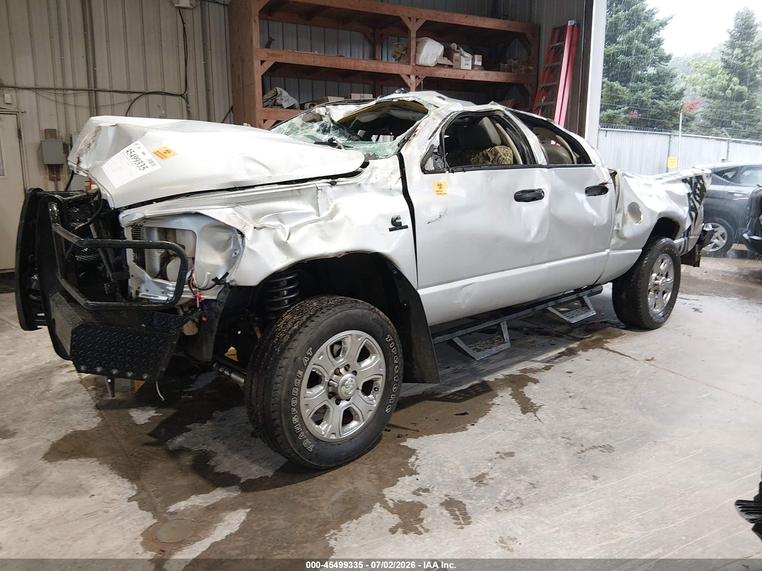 2009 Dodge Ram 2500 St Silver vin: 3D7KS28L29G519160