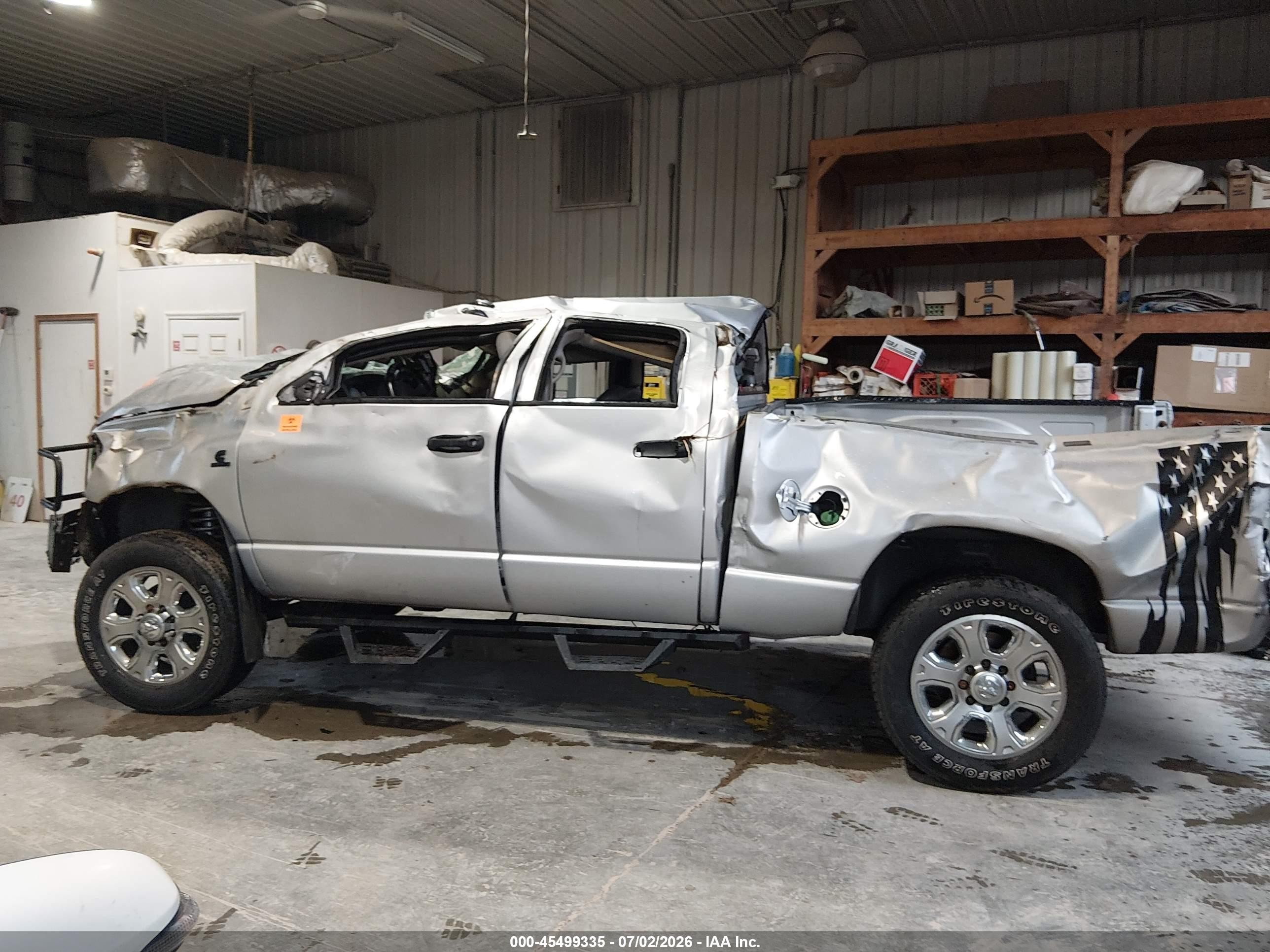 2009 Dodge Ram 2500 St Silver vin: 3D7KS28L29G519160
