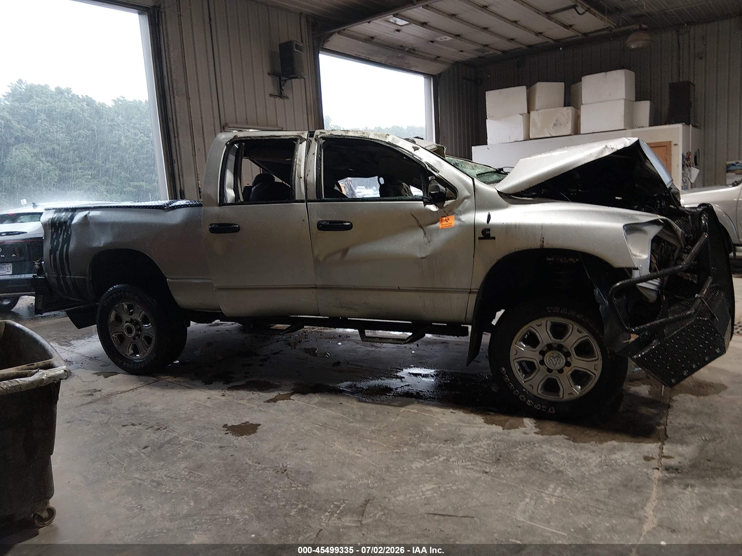 2009 Dodge Ram 2500 St Silver vin: 3D7KS28L29G519160