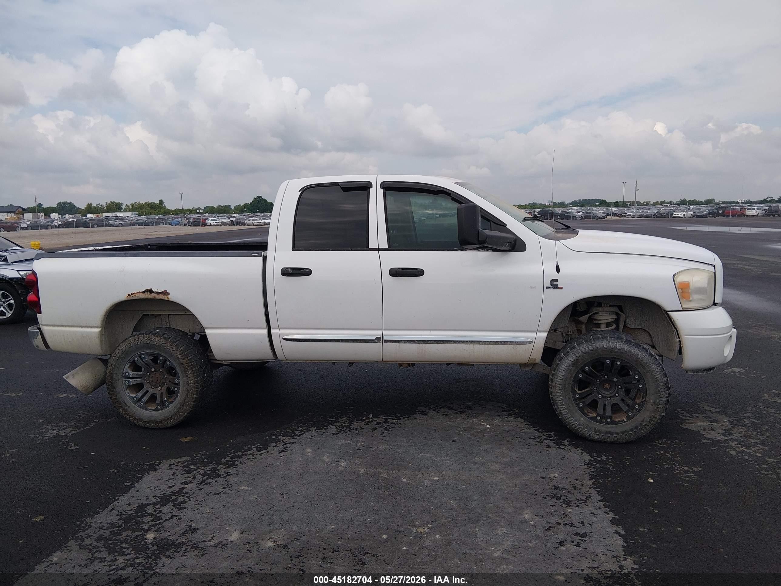 2009 Dodge Ram 2500 Slt White vin: 3D7KS28L29G538548
