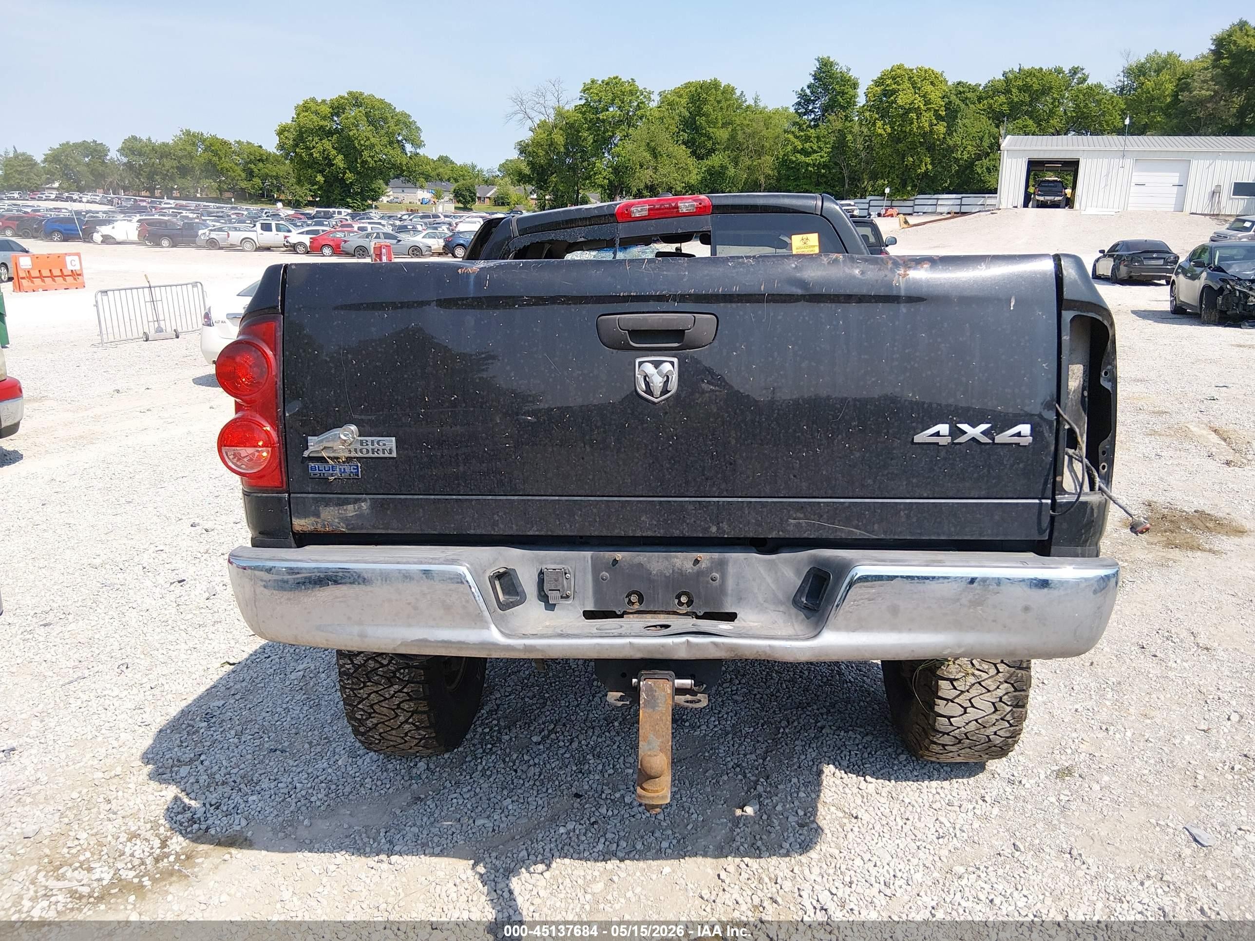 2009 Dodge Ram 2500 Slt Black vin: 3D7KS28L29G547380