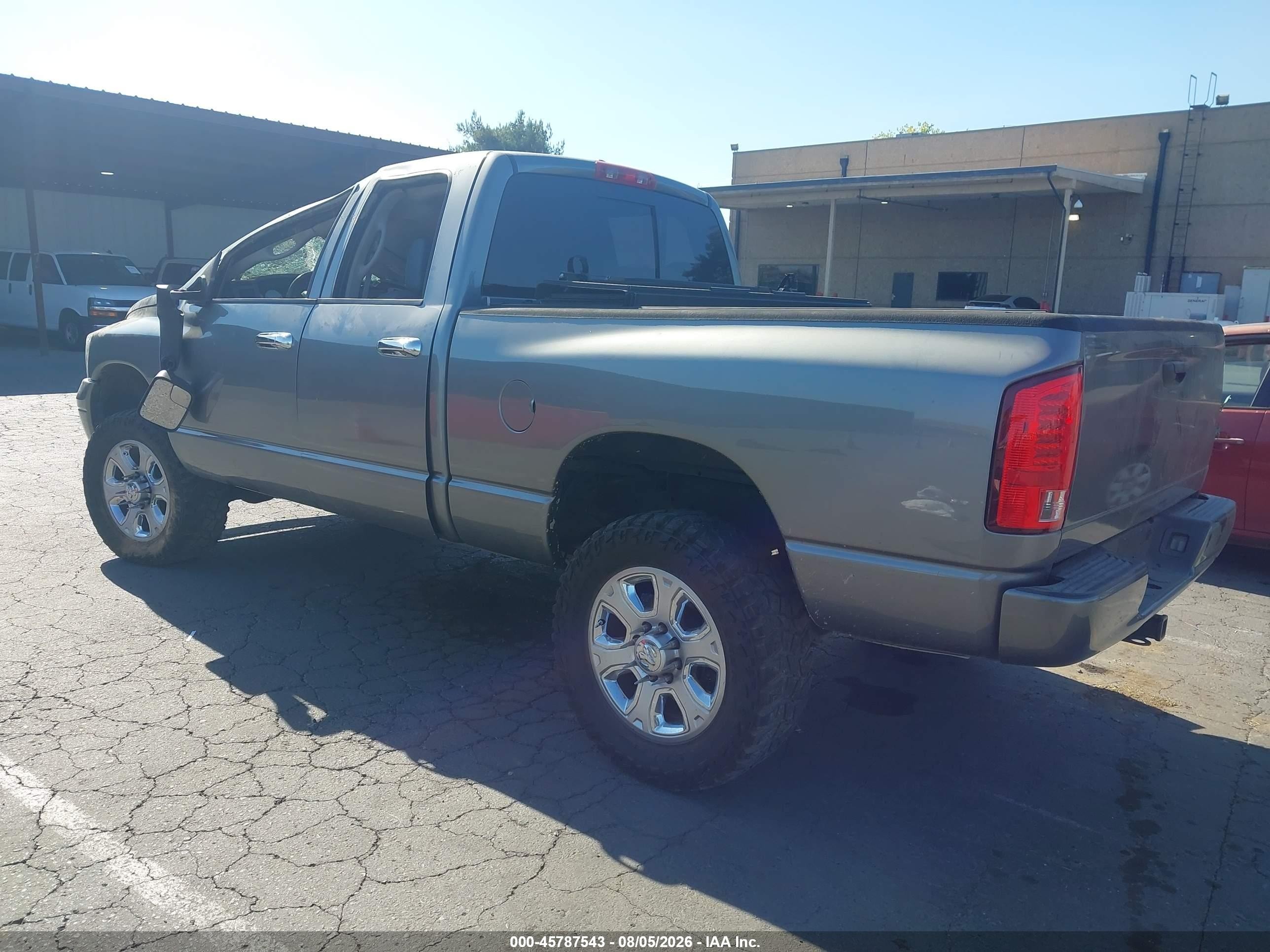 2009 Dodge Ram 2500 Laramie Gray vin: 3D7KS28L59G543453