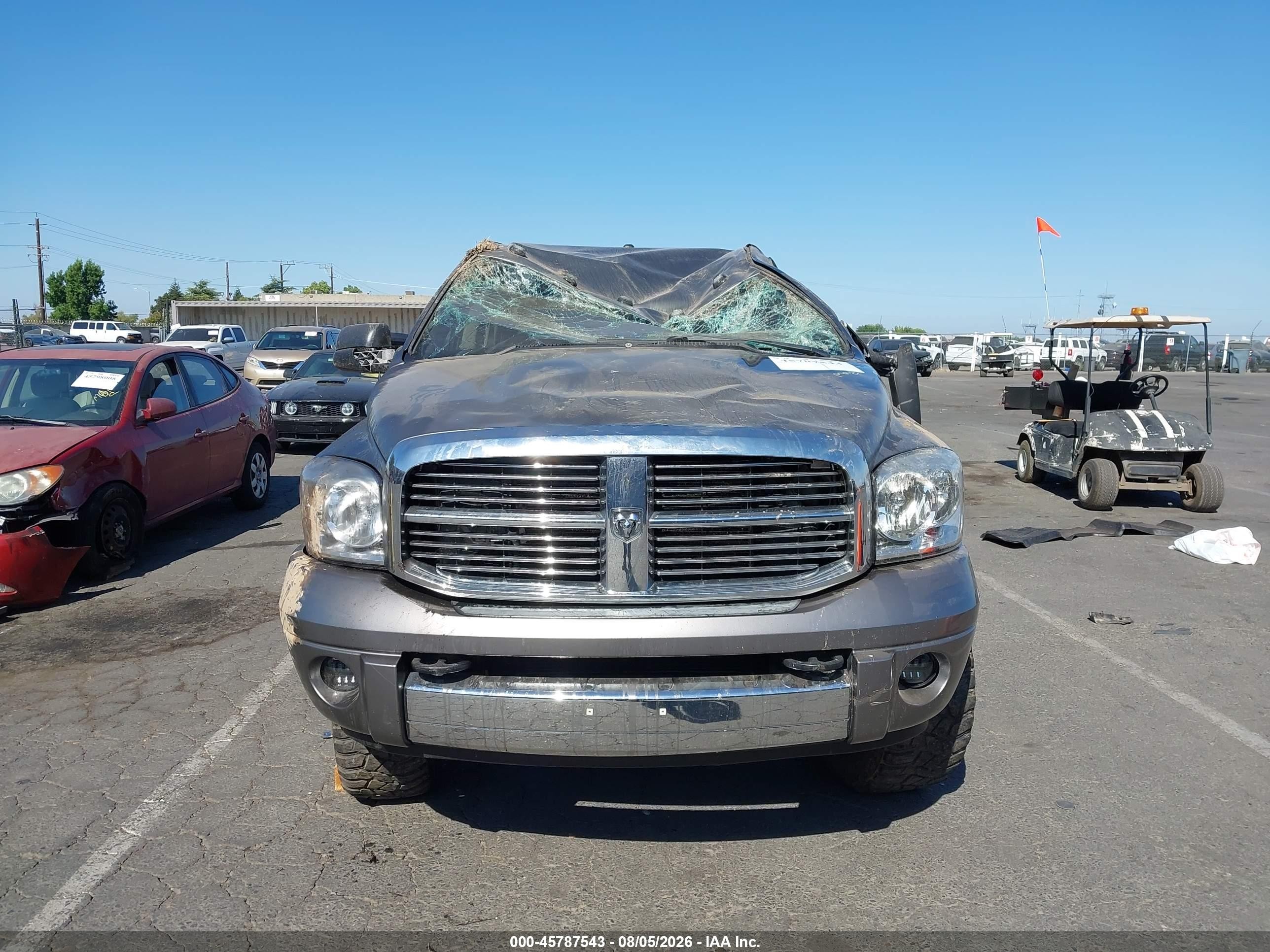2009 Dodge Ram 2500 Laramie Gray vin: 3D7KS28L59G543453