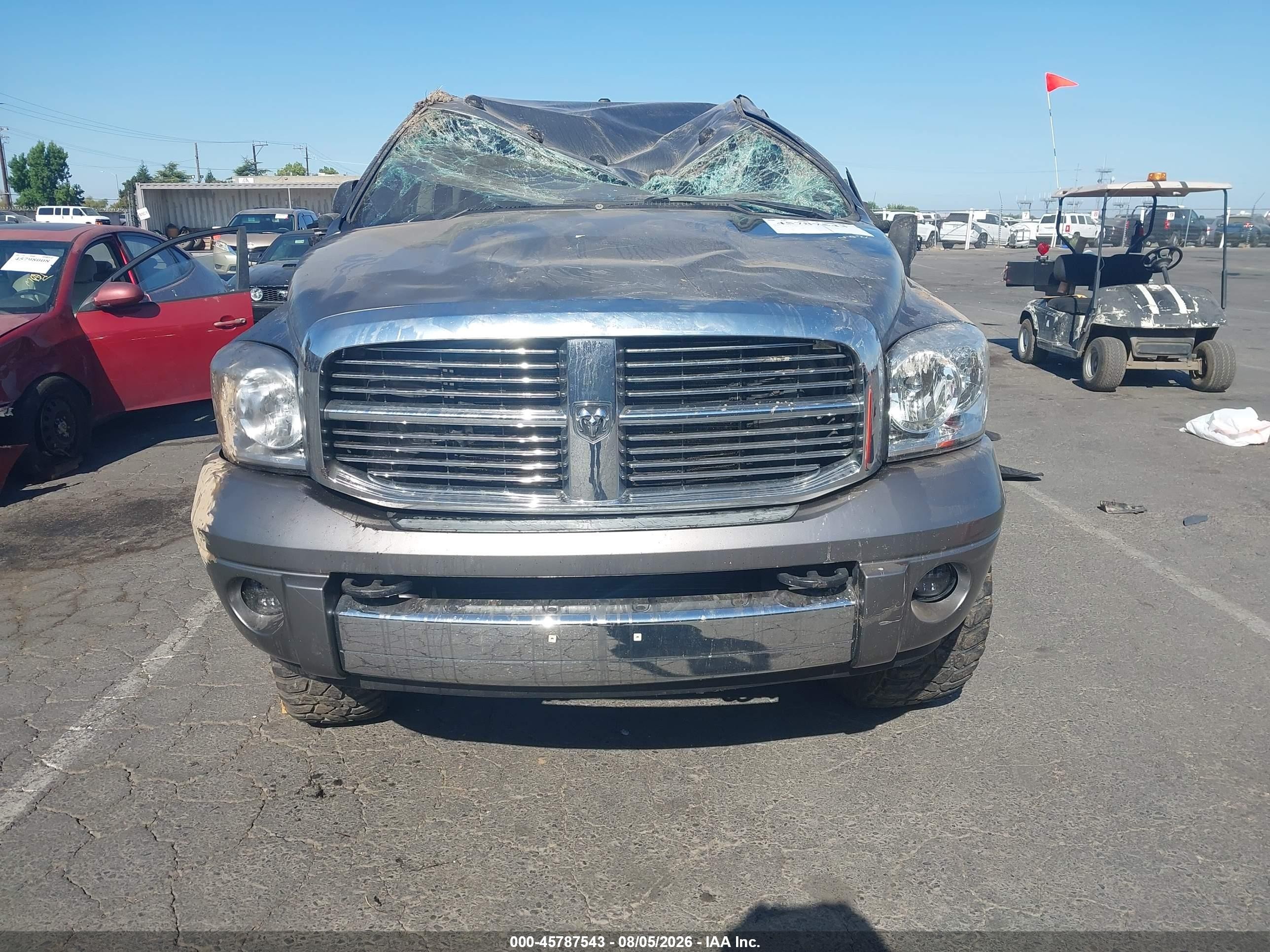 2009 Dodge Ram 2500 Laramie Gray vin: 3D7KS28L59G543453