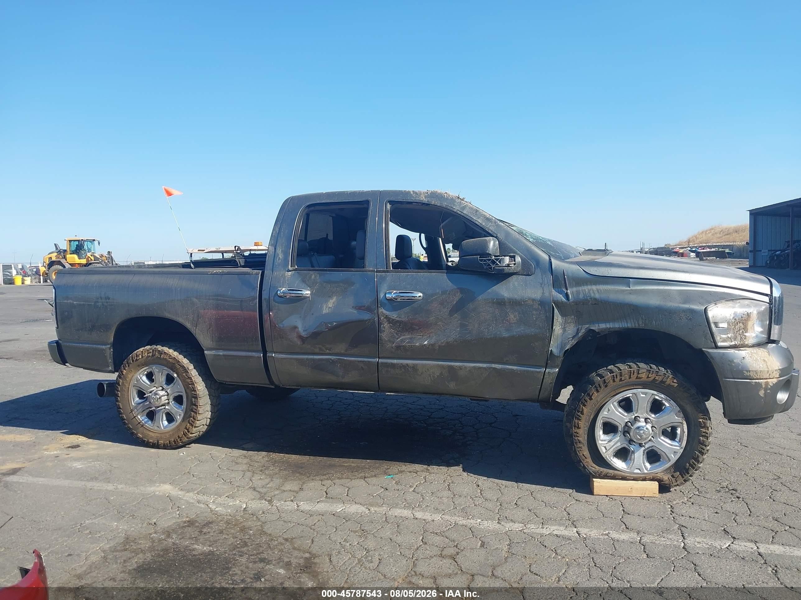 2009 Dodge Ram 2500 Laramie Gray vin: 3D7KS28L59G543453