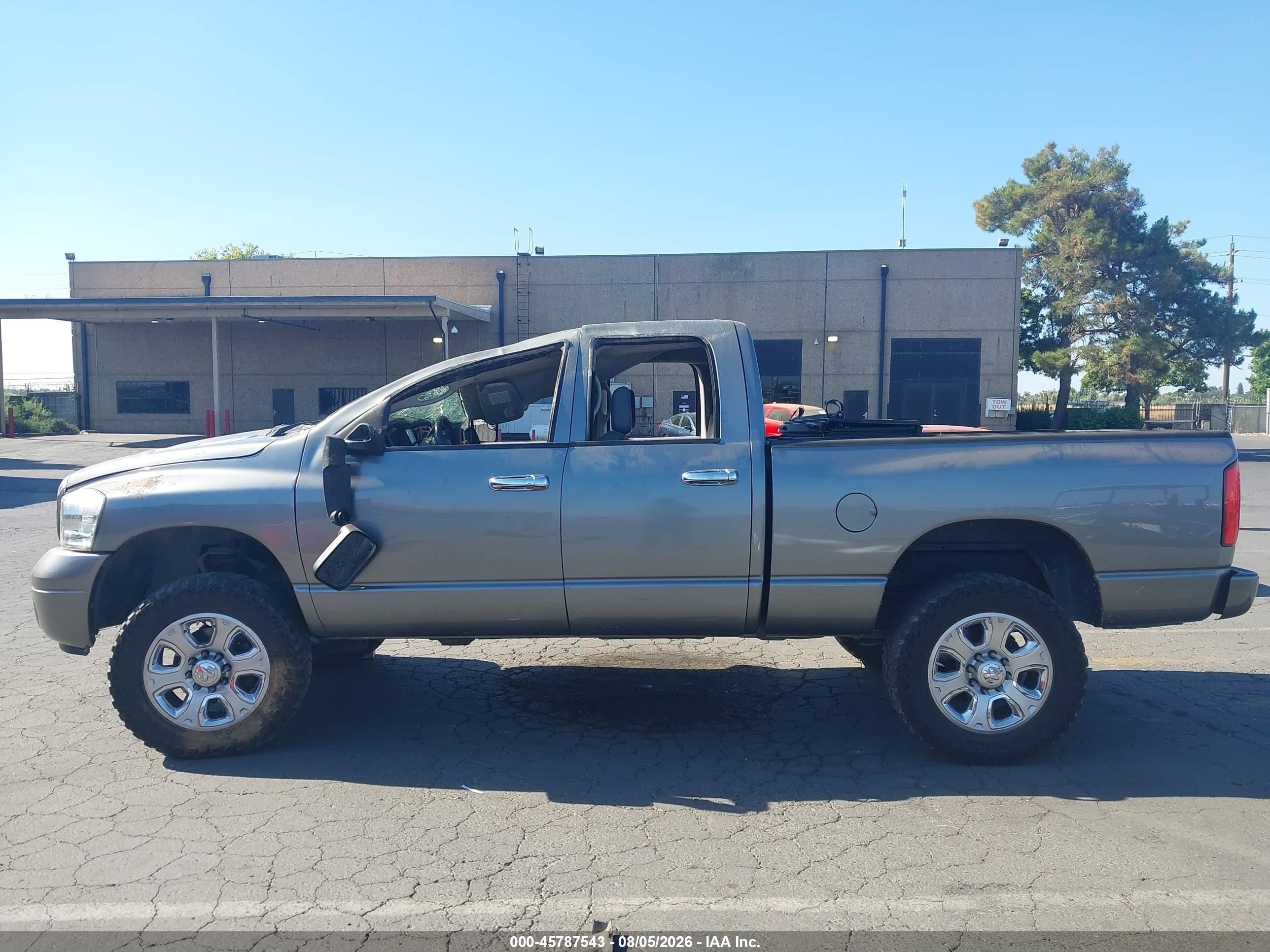 2009 Dodge Ram 2500 Laramie Gray vin: 3D7KS28L59G543453