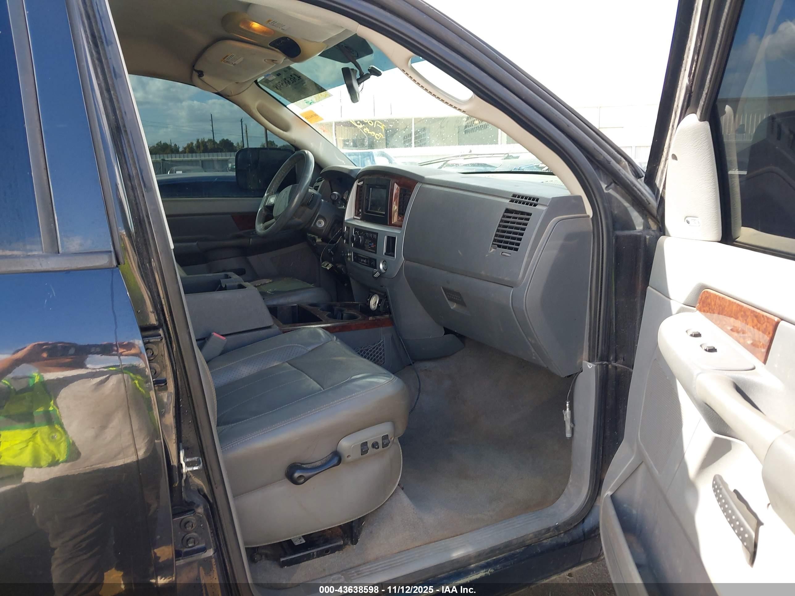 2009 Dodge Ram 2500 Laramie Black vin: 3D7KS28L79G506680