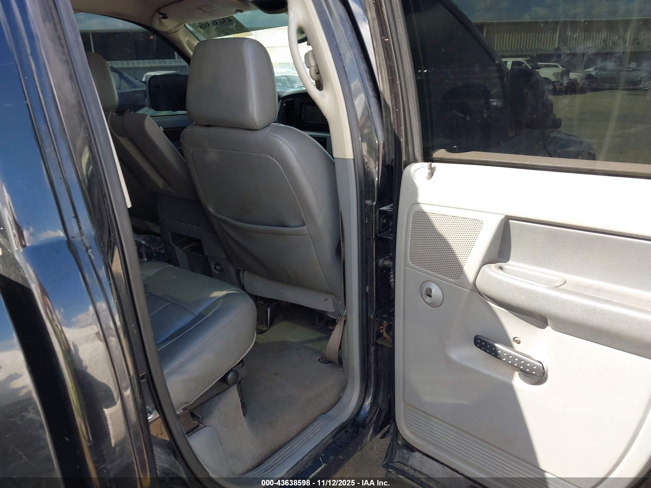 2009 Dodge Ram 2500 Laramie Black vin: 3D7KS28L79G506680