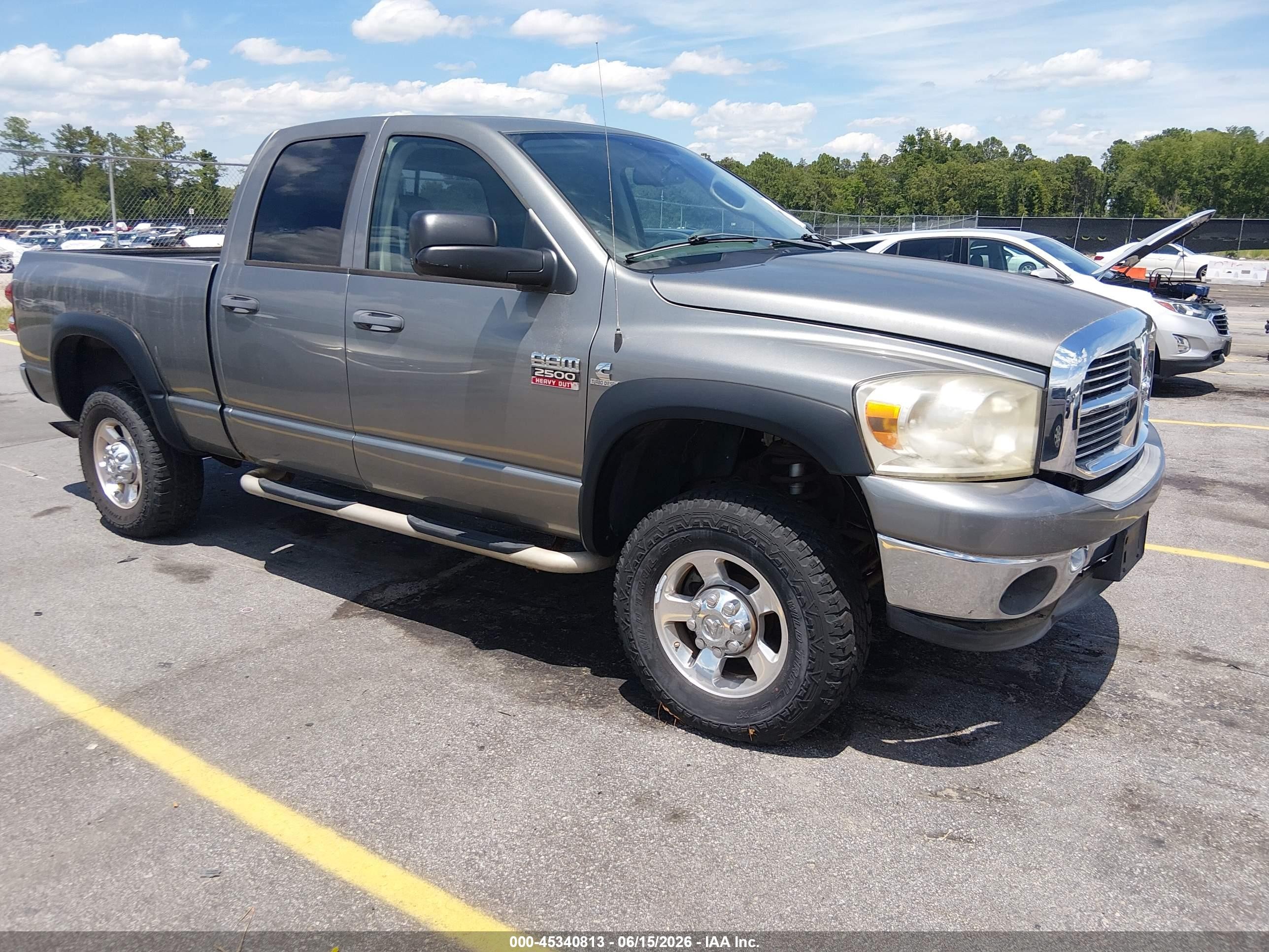 2009 Dodge Ram 2500 Slt Gray vin: 3D7KS28L89G525917